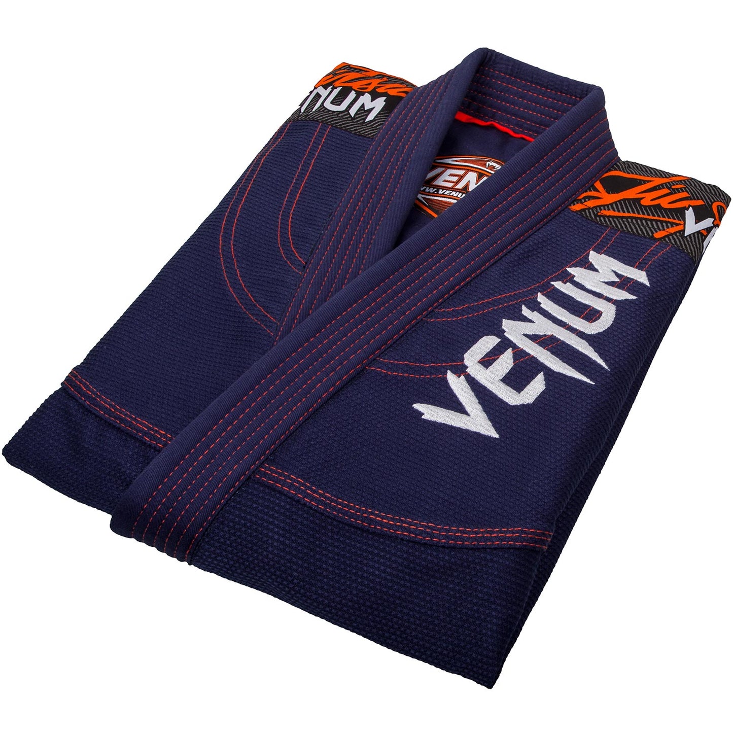 Venum Challenger 3.0 BJJ GI - Blu navy/Arancione