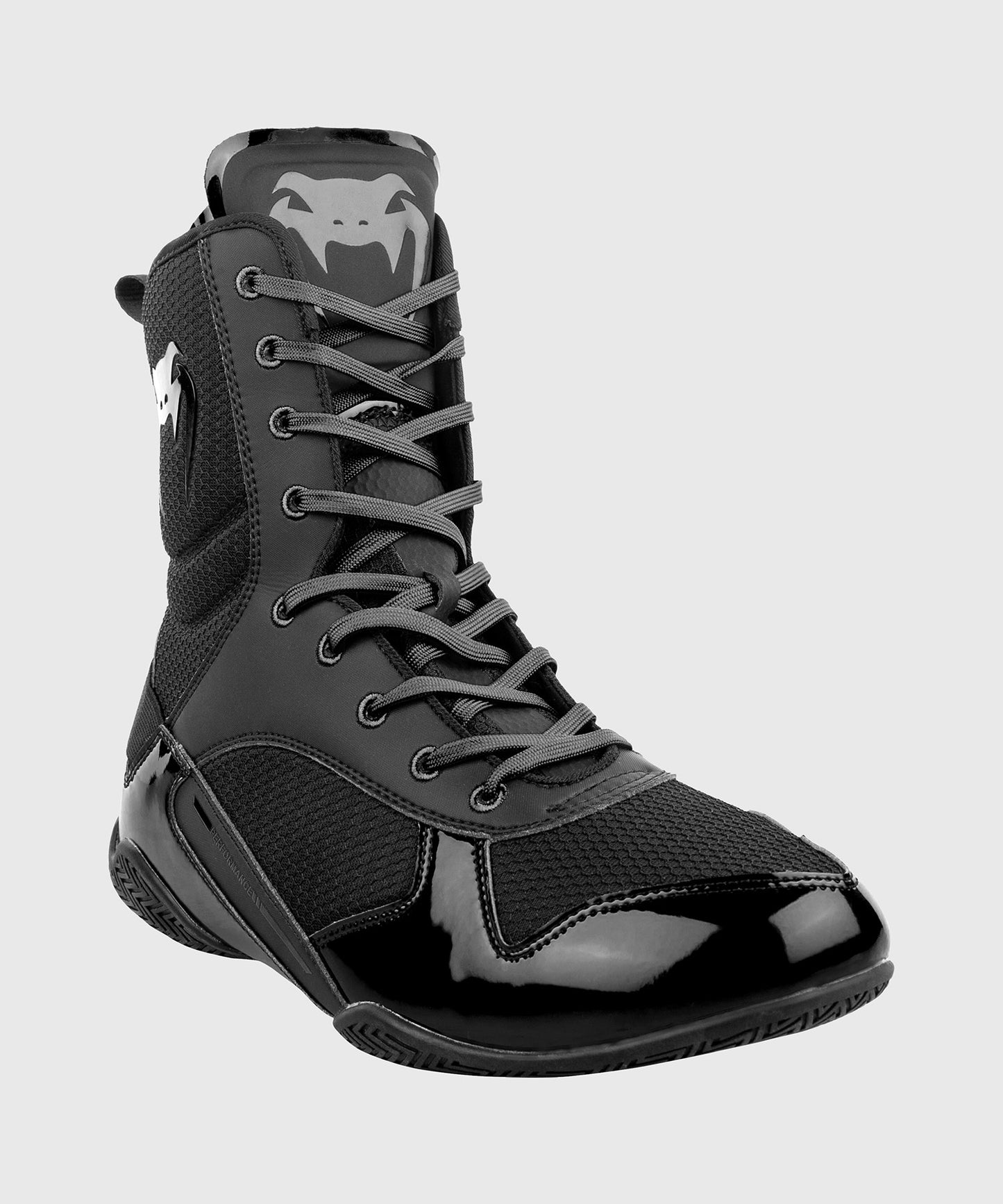 Scarpe da boxe Elite - Neri/Neri
