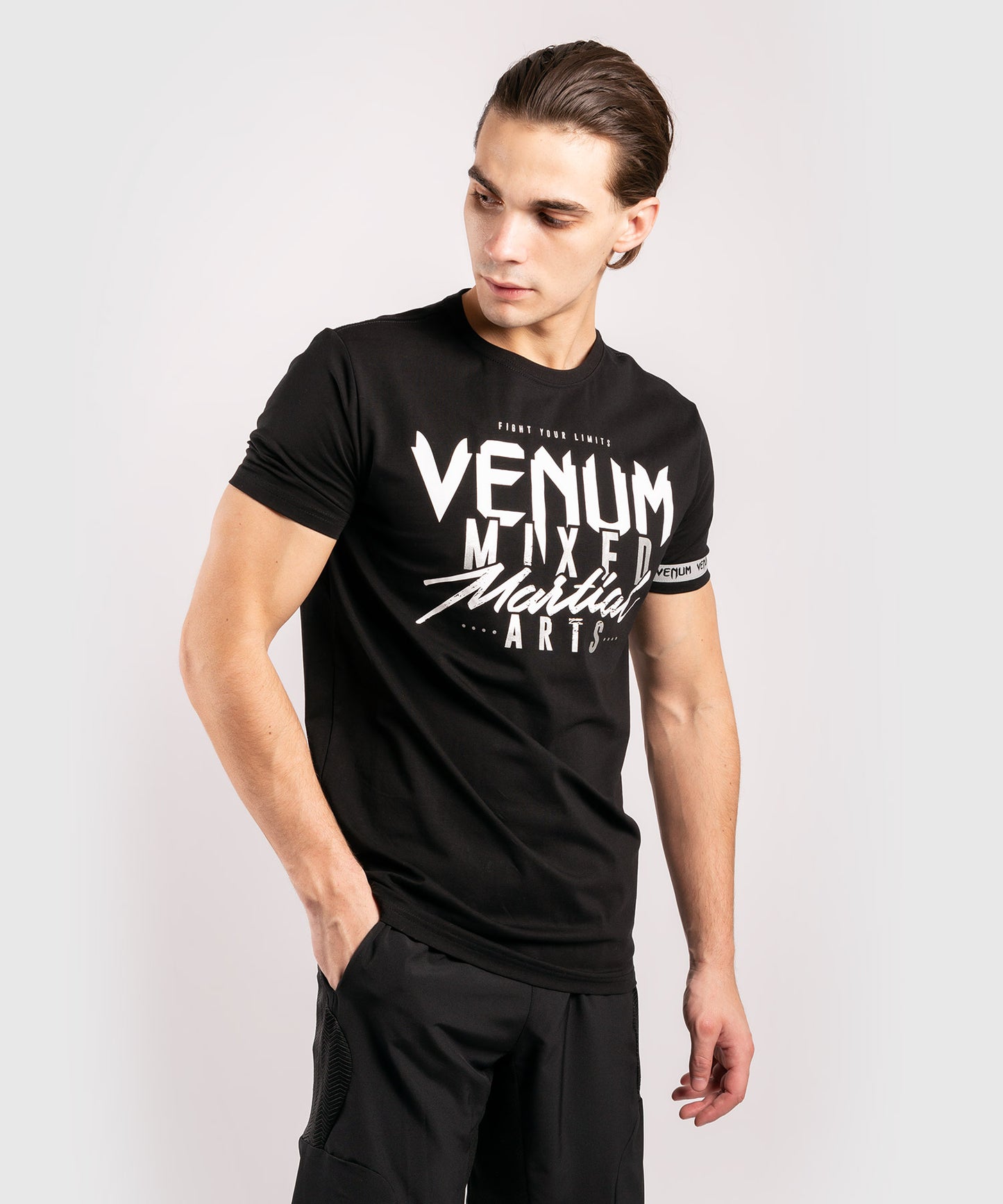 T-Shirt Venum MMA Classic 20 Nero / Argento