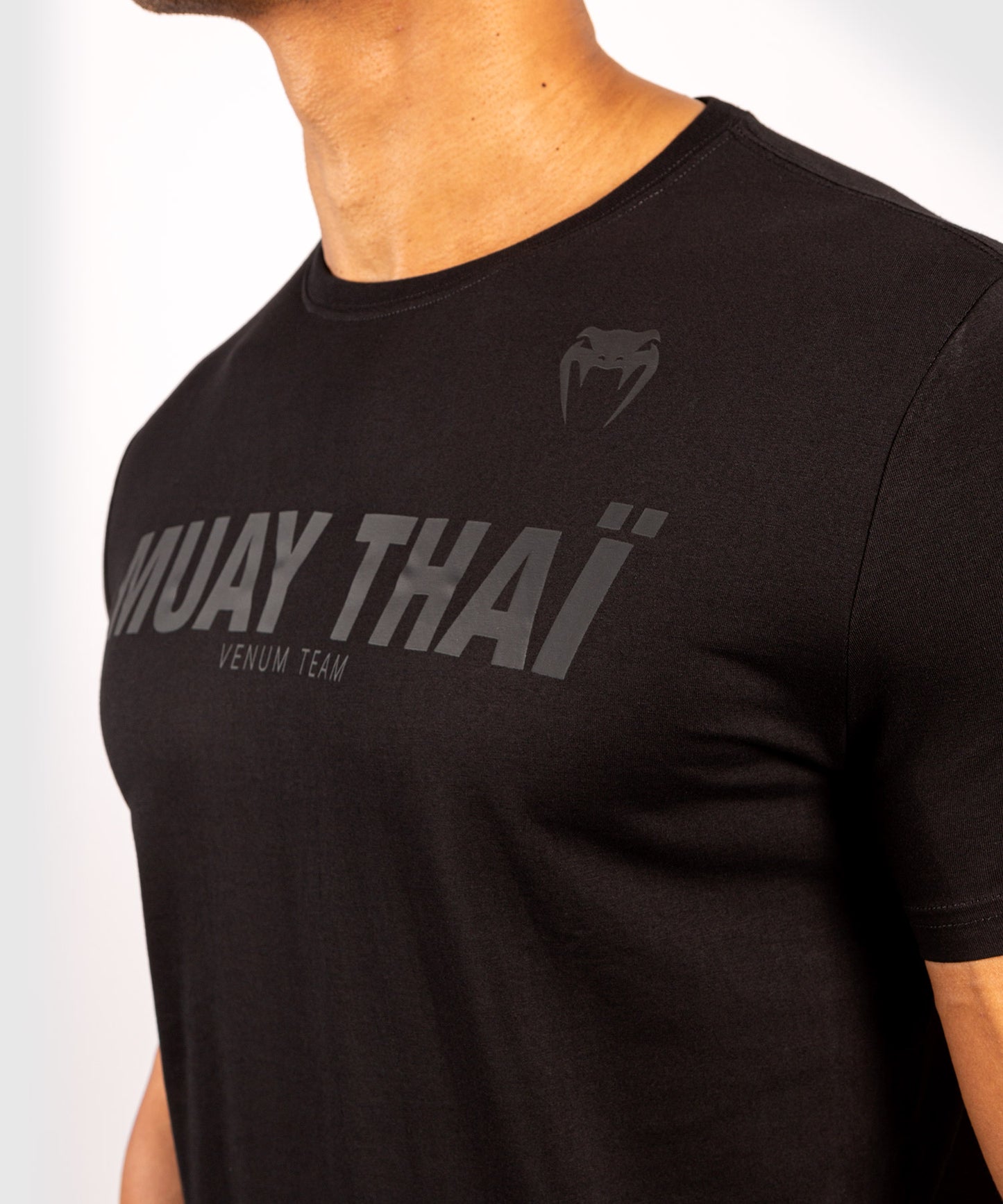 T-shirt  Muay Thai VT Venum - Nero/Opaco