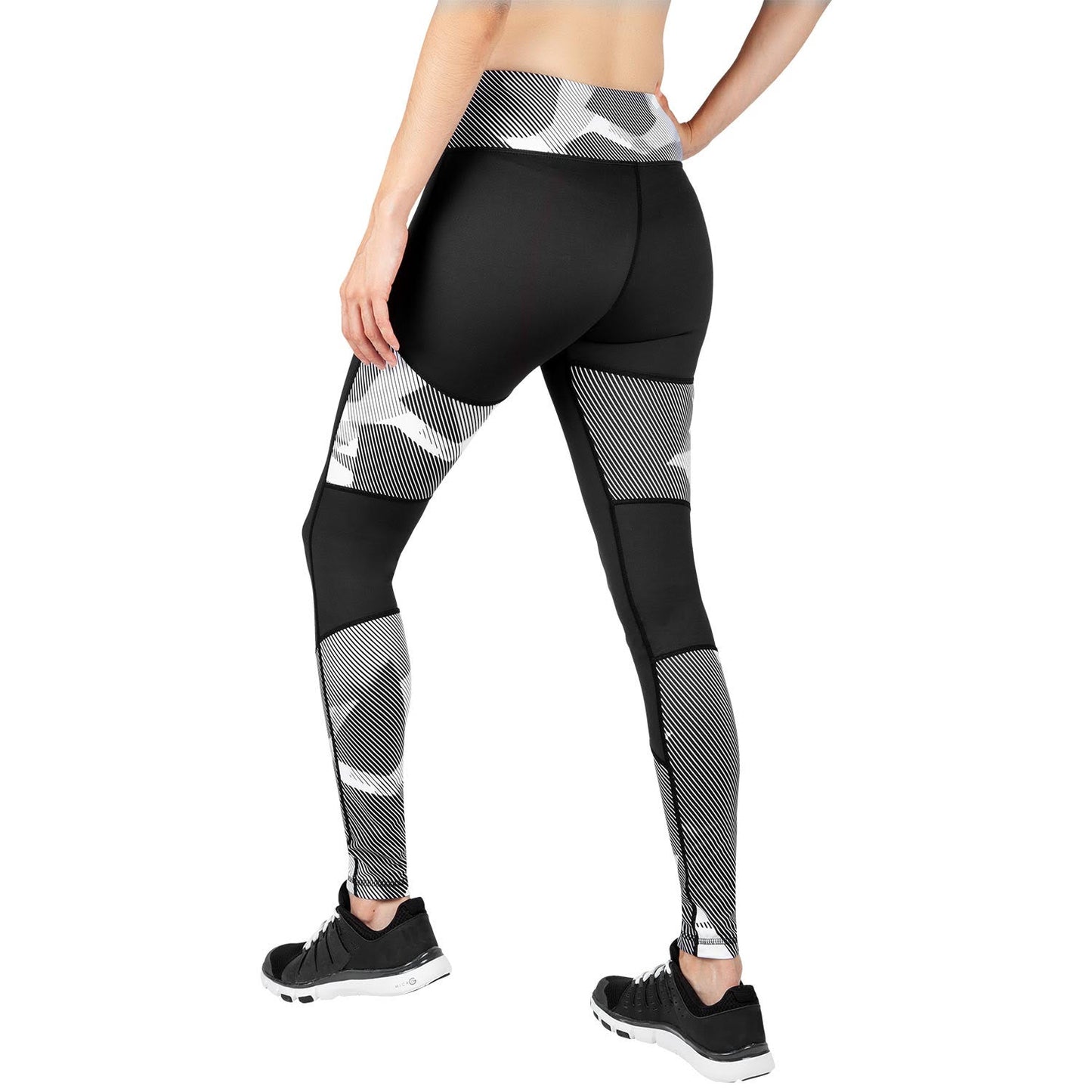 Legging Donna Venum Dune 2.0 - Nero/Bianco