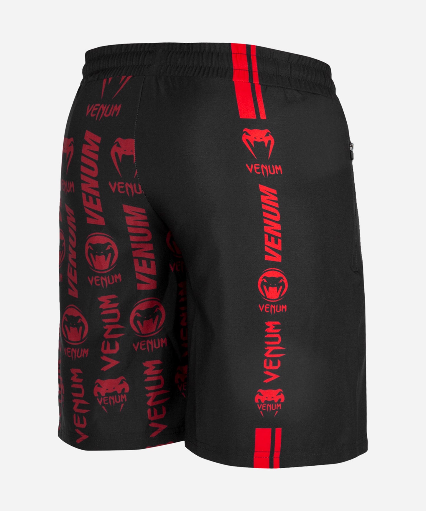Pantaloncini Palestra Venum Logos - Nero/Rosso