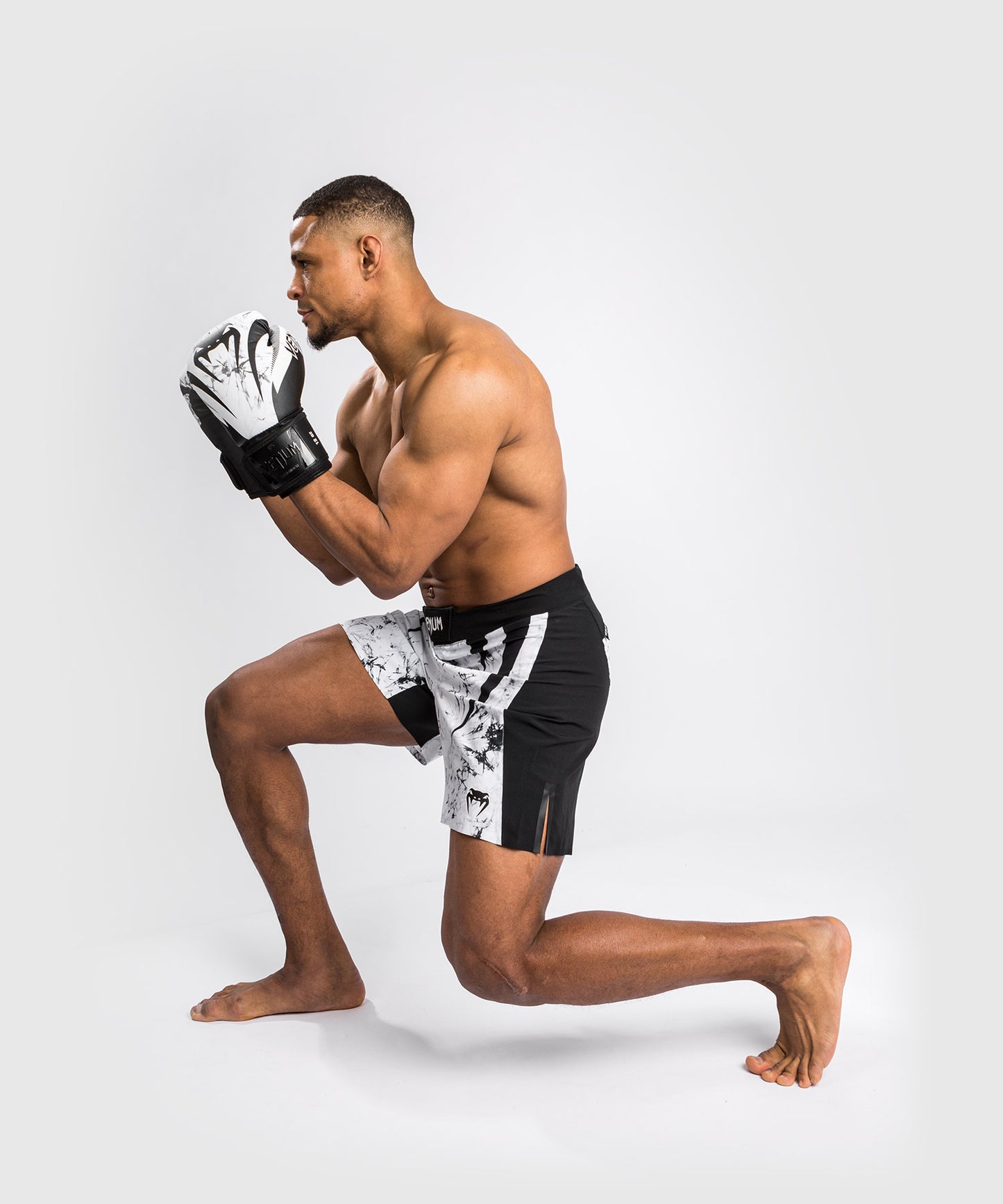 Pantaloncini da combattimento Venum G-Fit Marble - Marmo