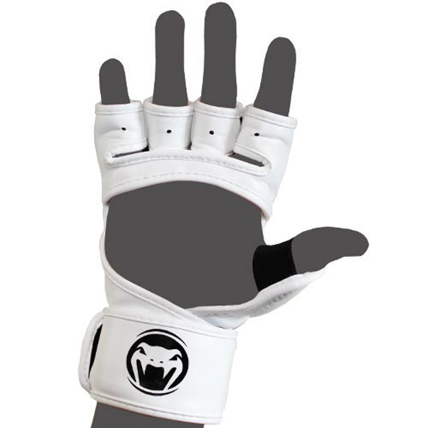 Guanti Venum Impact MMA - Pelle Skintex - Bianco