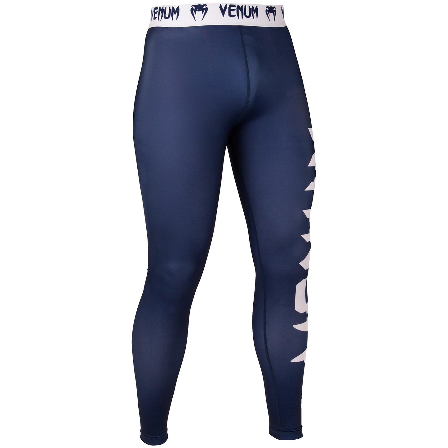Pantaloni a compressione Venum Giant - Blu navy/Bianco