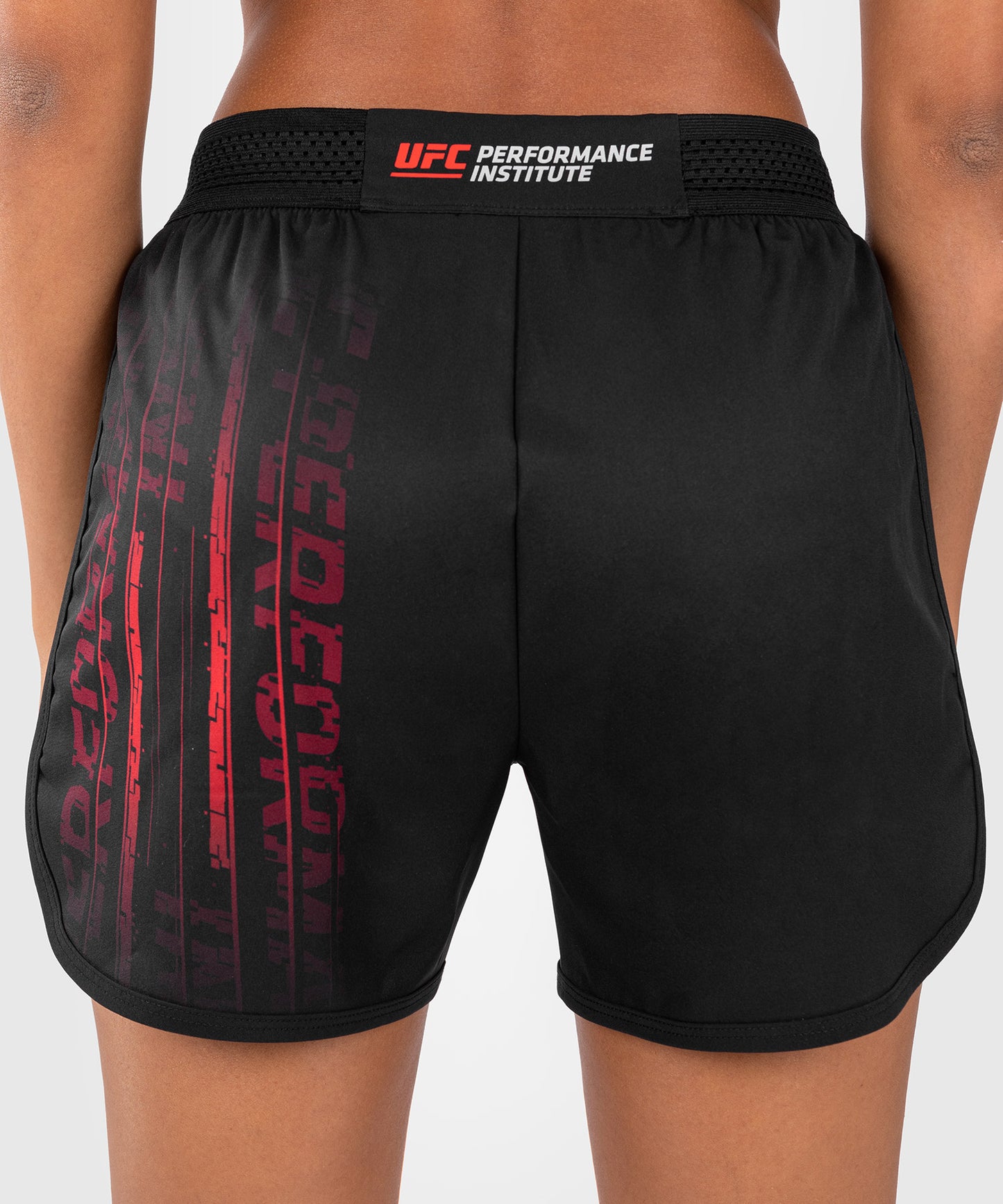 UFC Venum Performance Institute 2.0 Pantaloncini da Donna - Nero/Rosso
