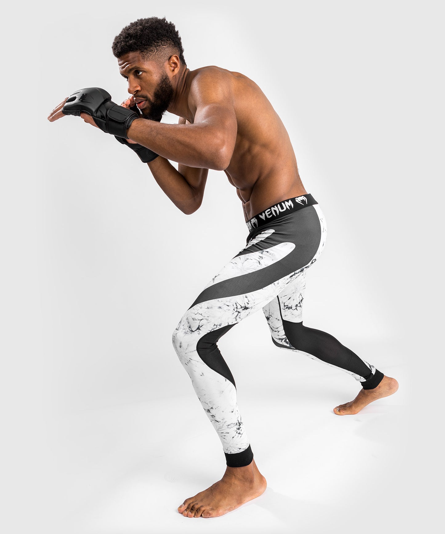 Pantaloni a compressione Venum G-Fit Marble - Marmo