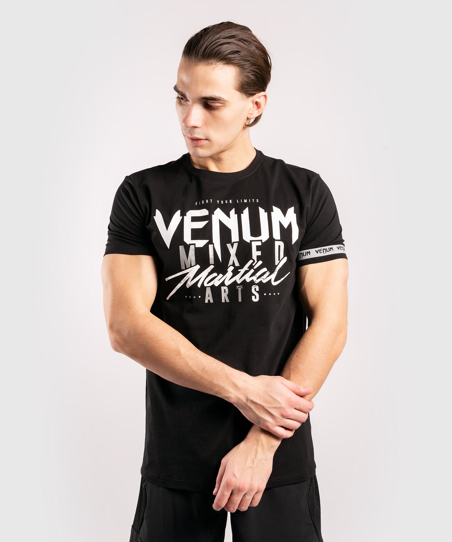 T-Shirt Venum MMA Classic 20 Nero / Argento