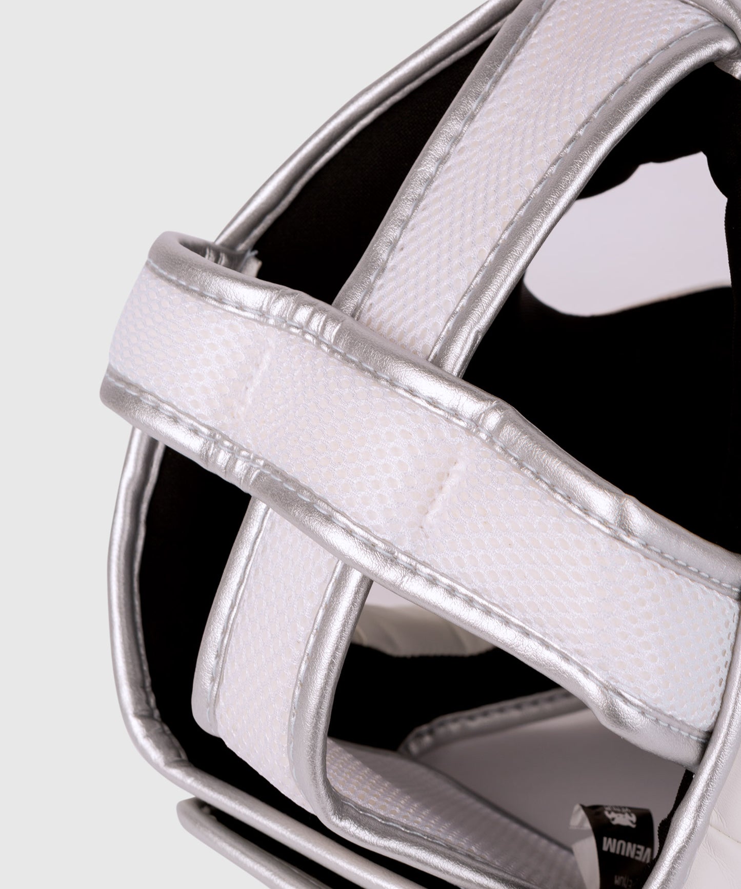 Casco Venum Elite - Bianco/Argento-Rosa