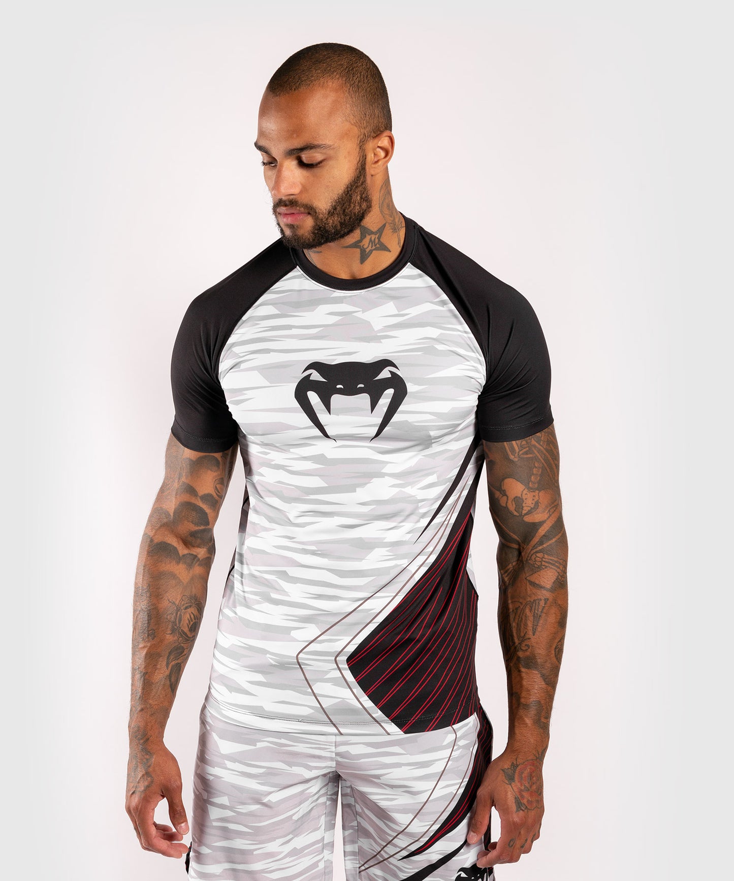 T-shirt Venum Contender 5.0 Dry-Tech - White/Camo