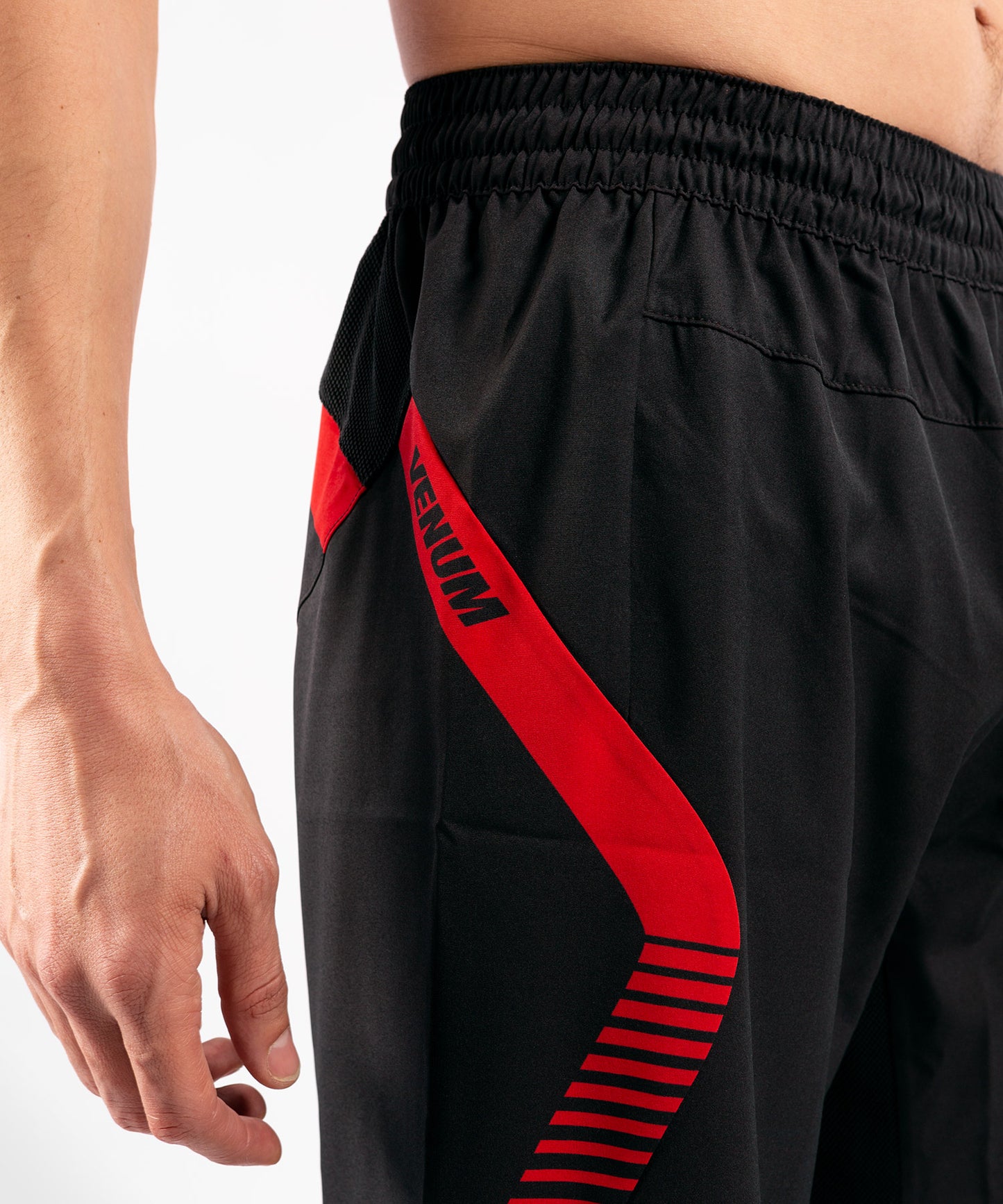 Pantaloncini da combattimento Venum No Gi 3.0 - Nero/Rosso