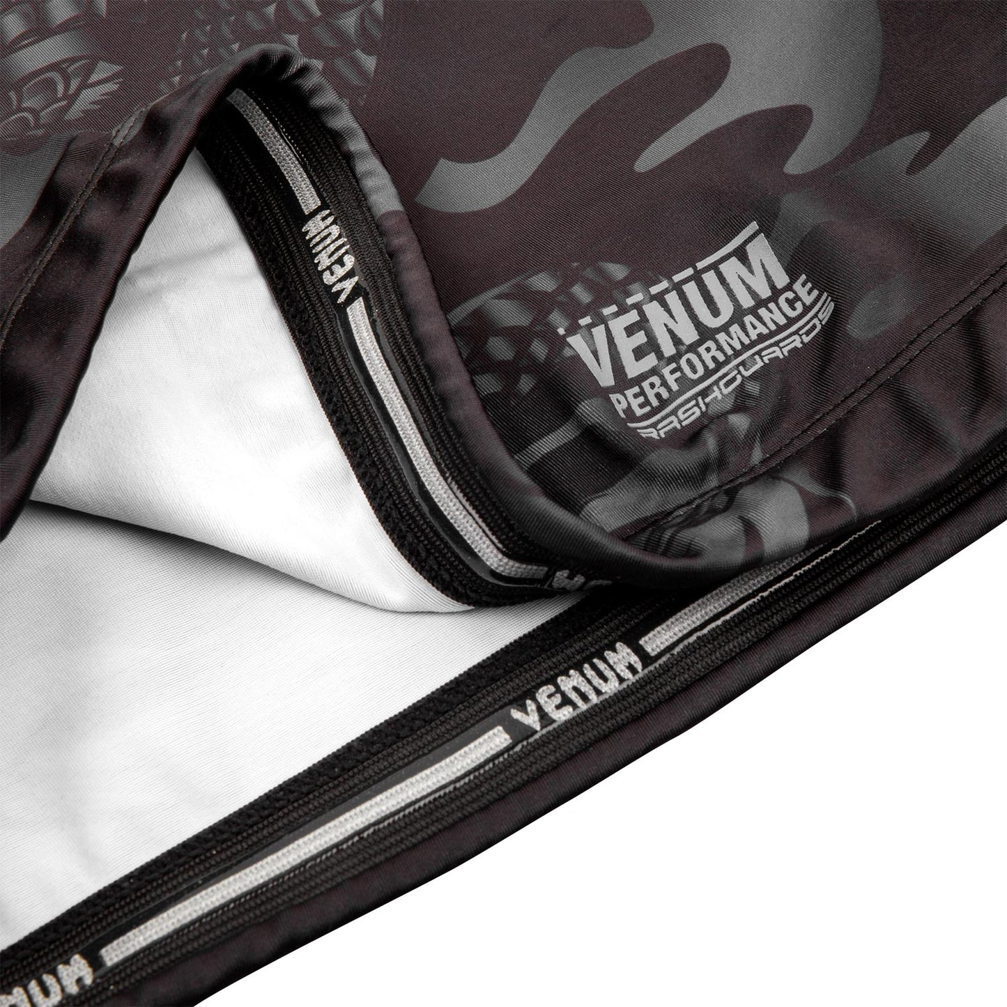 Rash guard Venum Dragon's Flight - Maniche corte - Nero/Nero