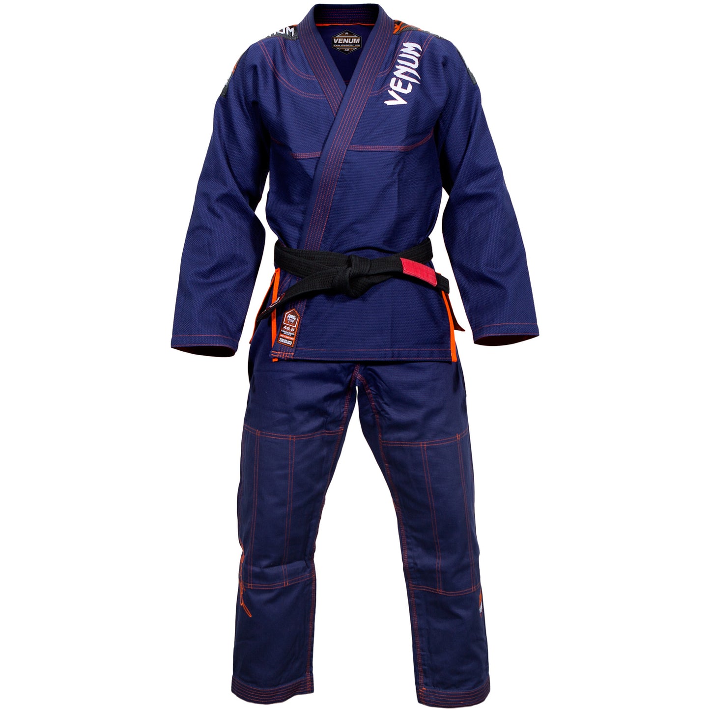 Venum Challenger 3.0 BJJ GI - Blu navy/Arancione
