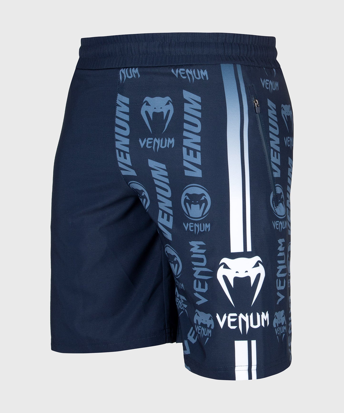 Pantaloncini Palestra Venum Logos - Blu navy/Bianco