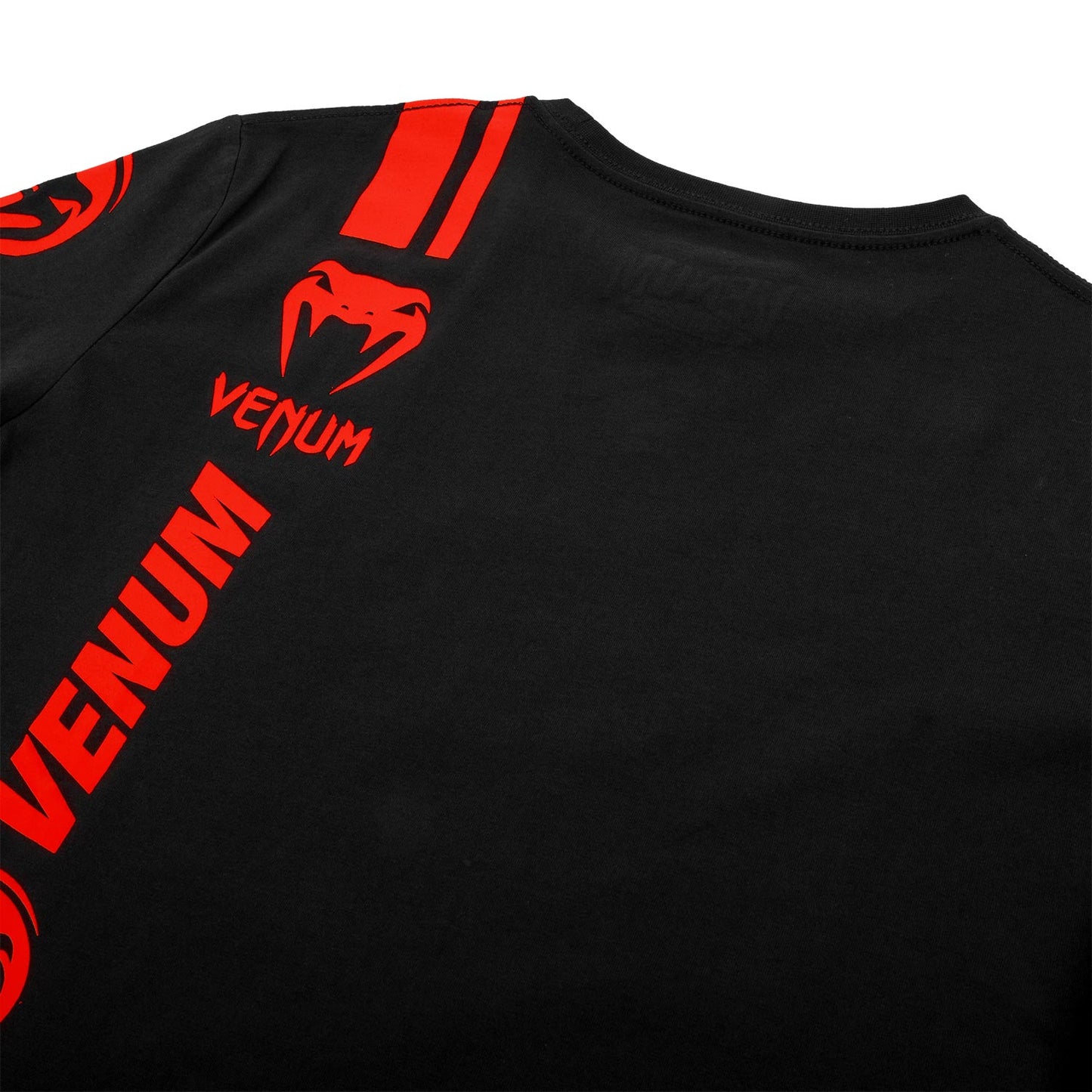 T-shirt Venum Logo - Nero/Rosso