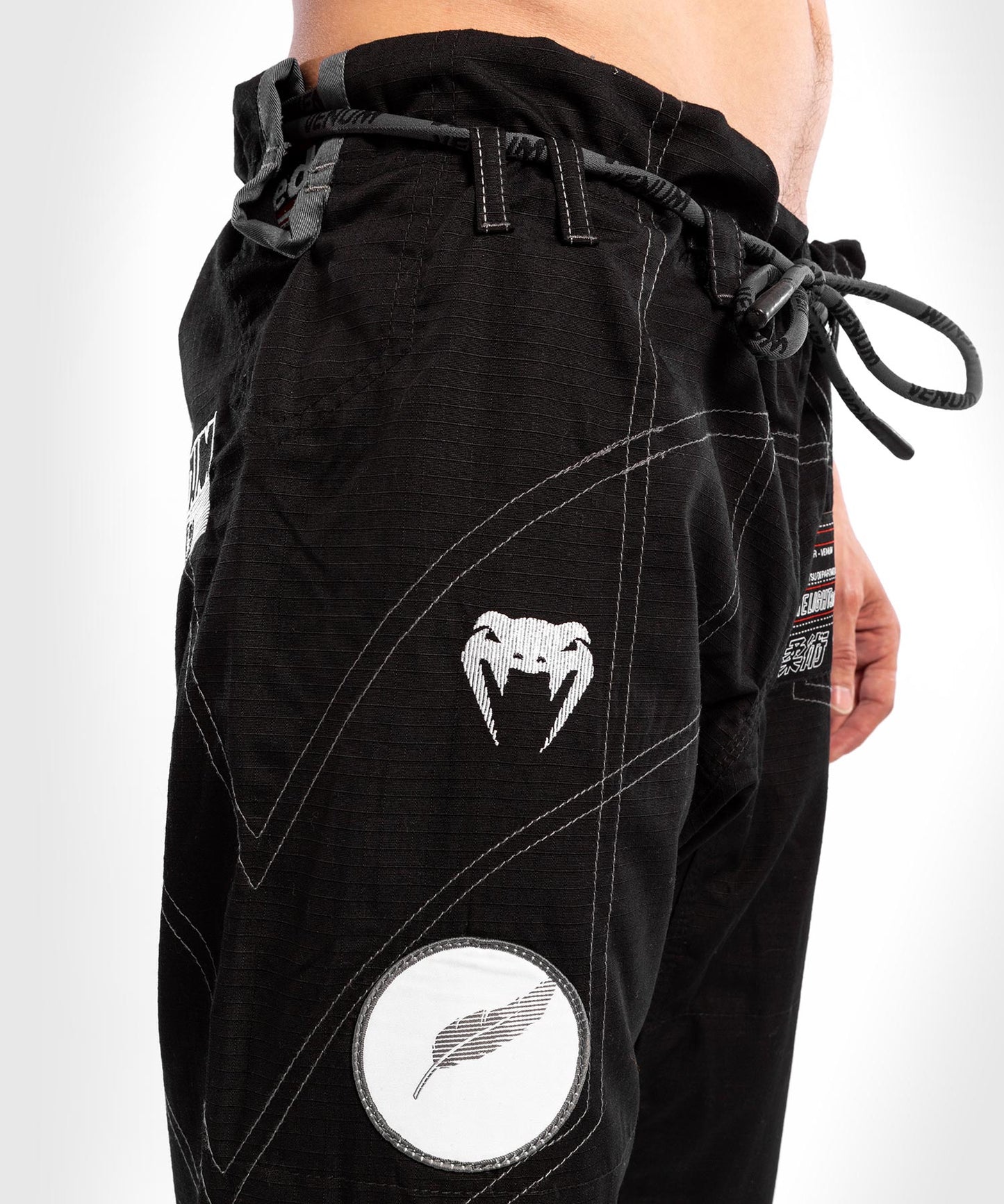 Kimono Venum Elite 3.0 Light BJJ - Nero