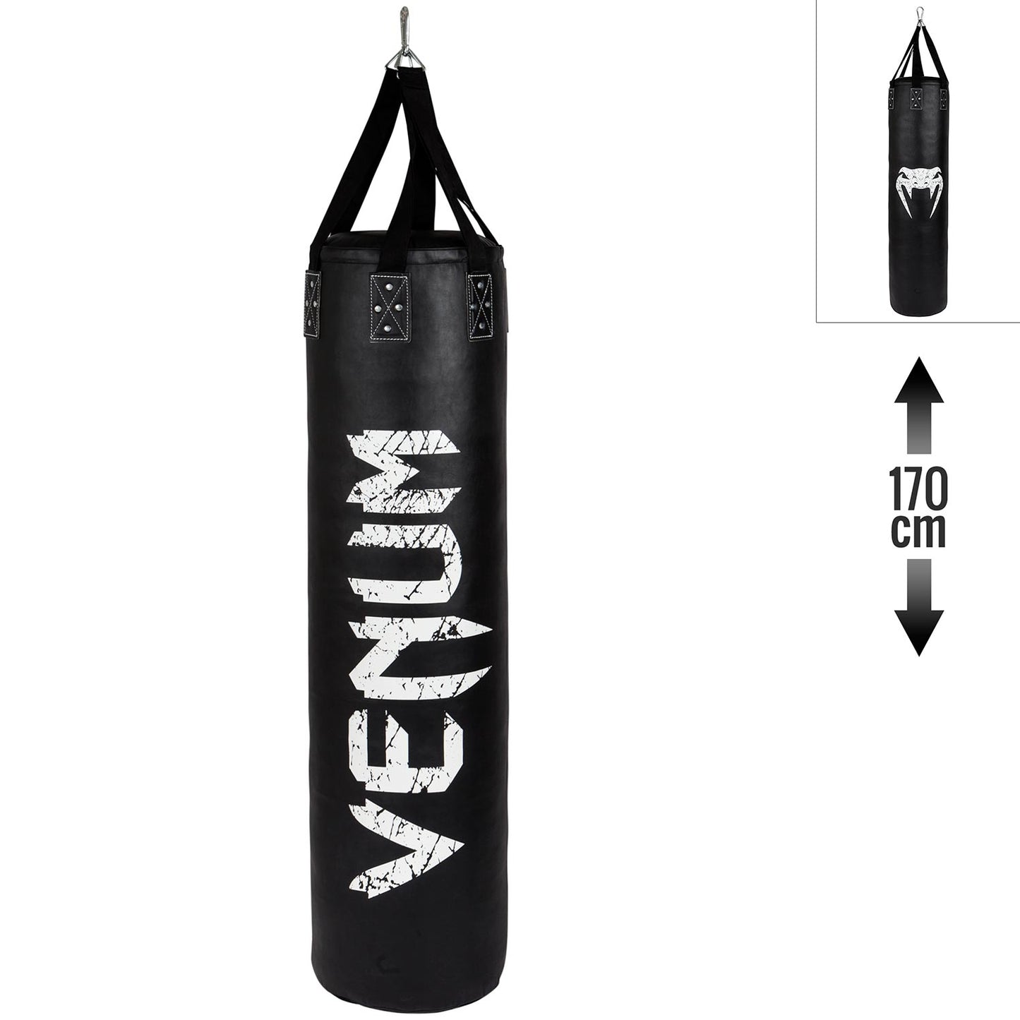 Sacco da boxe Venum Challenger - Nero - 170 cm - Pieno
