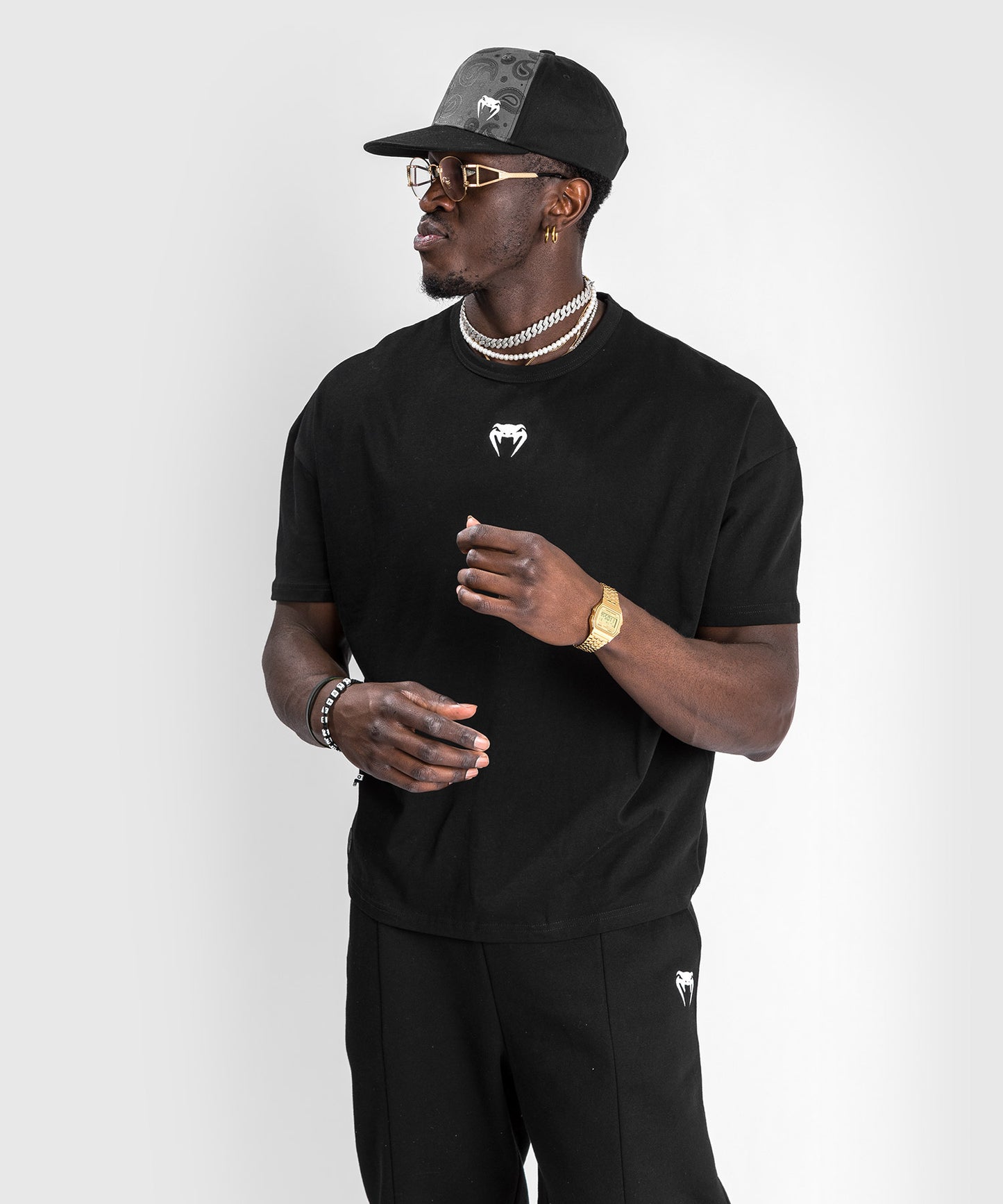 T-shirt Venum Vortex XL - Oversize - Nera
