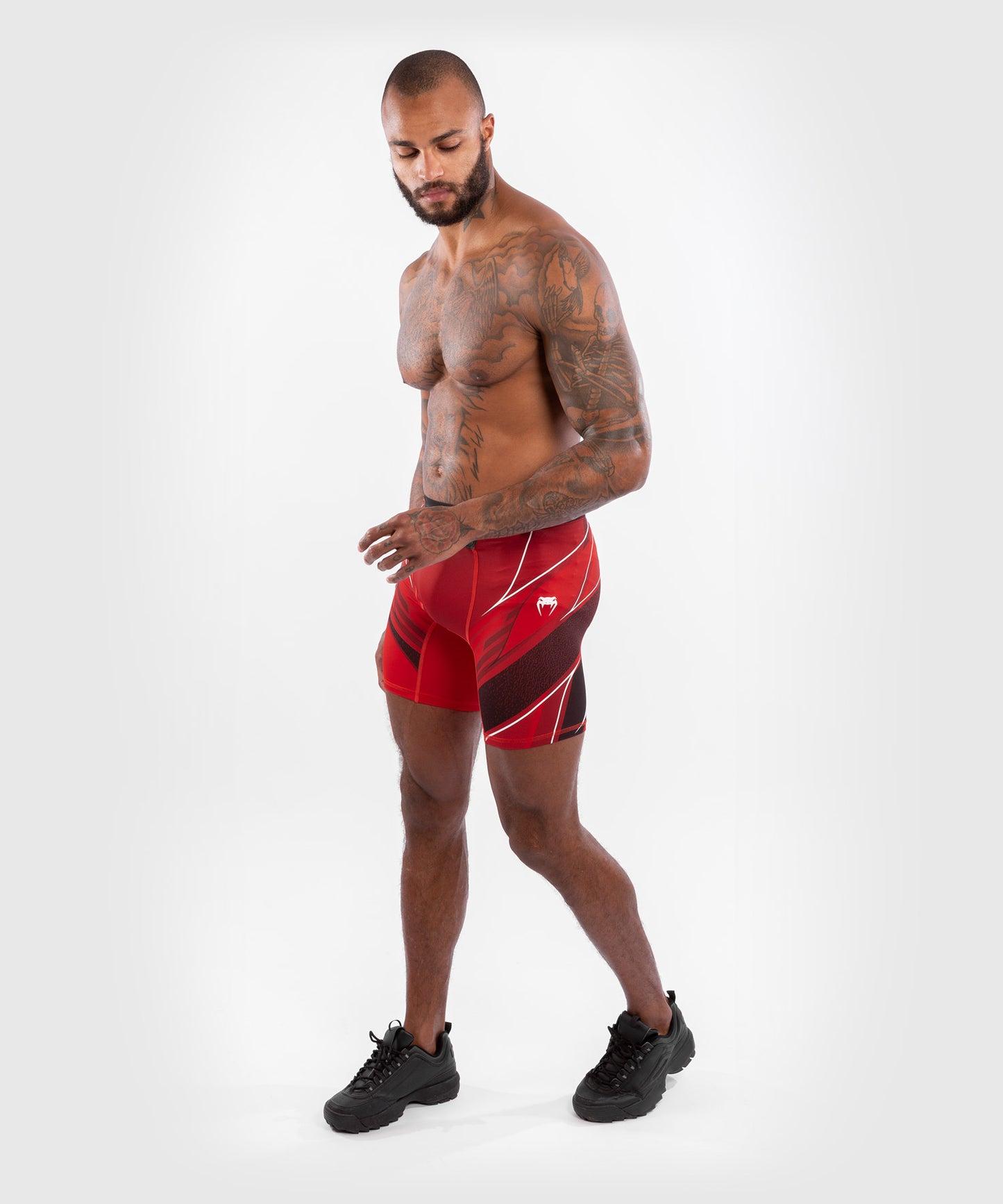 Pantaloncini da Vale Tudo Uomo UFC Venum Authentic Fight Night - Vestibilità Lunga - Rosso