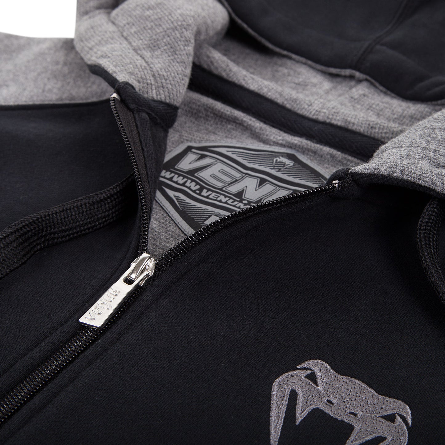 Venum Contender Felpa con cappuccio - Nero/Grigio