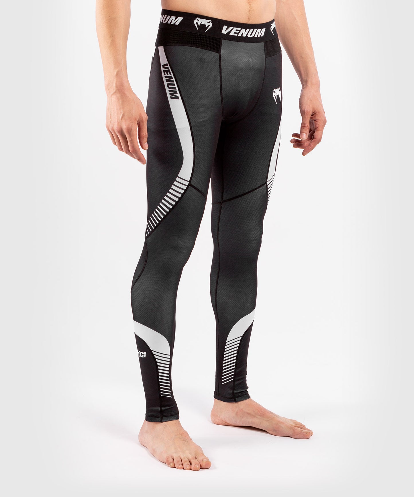 Pantaloni a compressione Venum No Gi 3.0 - Nero/Bianco