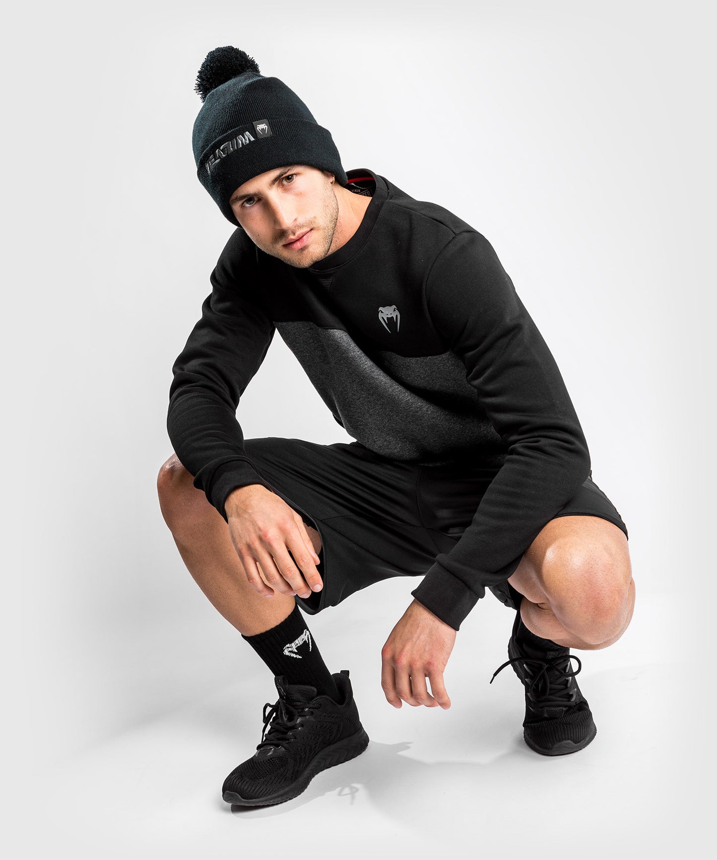 Pantaloncini da allenamento Venum Contender Evo - Nero/Nero