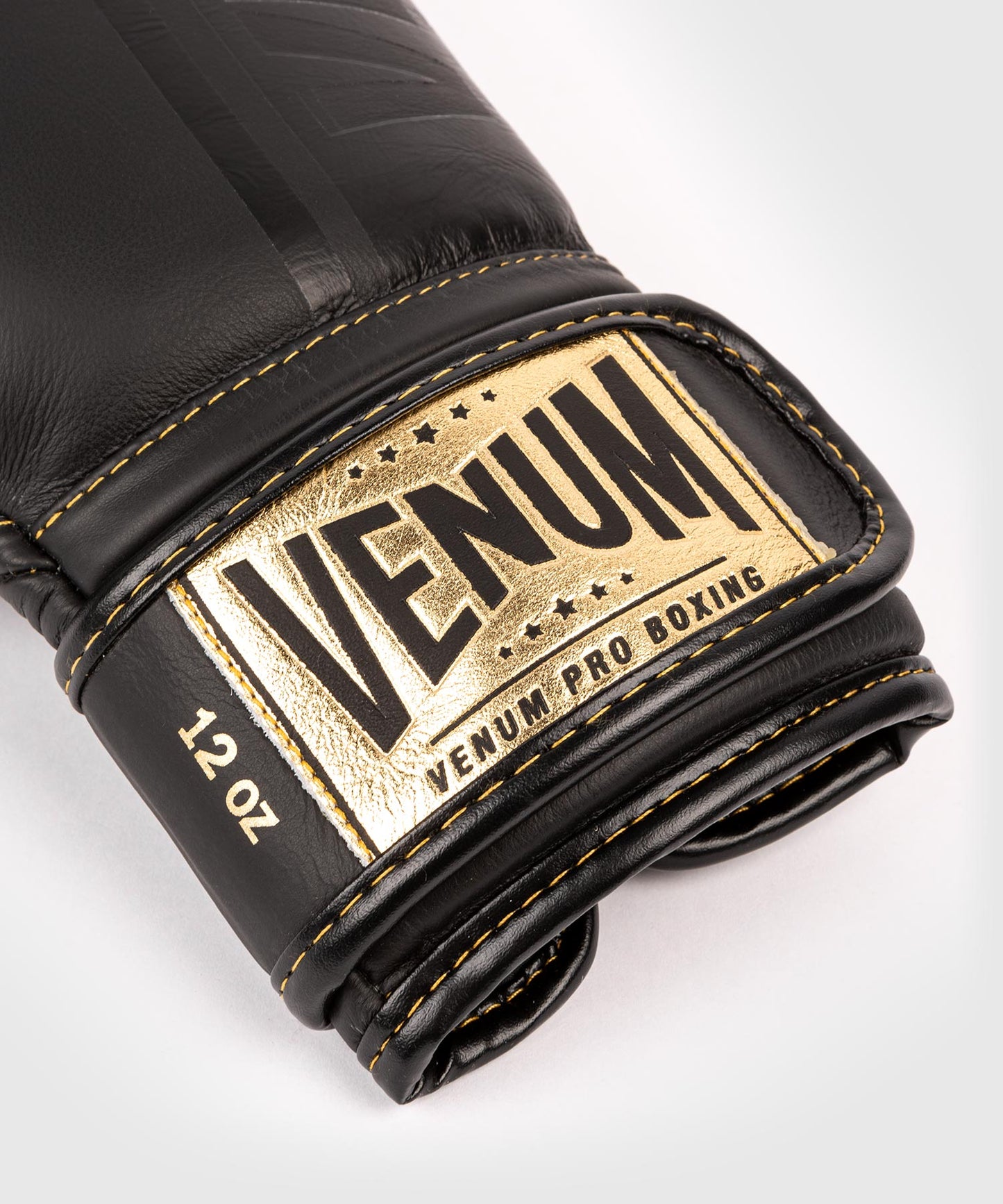 Guantoni da boxe professionali Venum Shield – Velcro - Nero/Nero-Oro