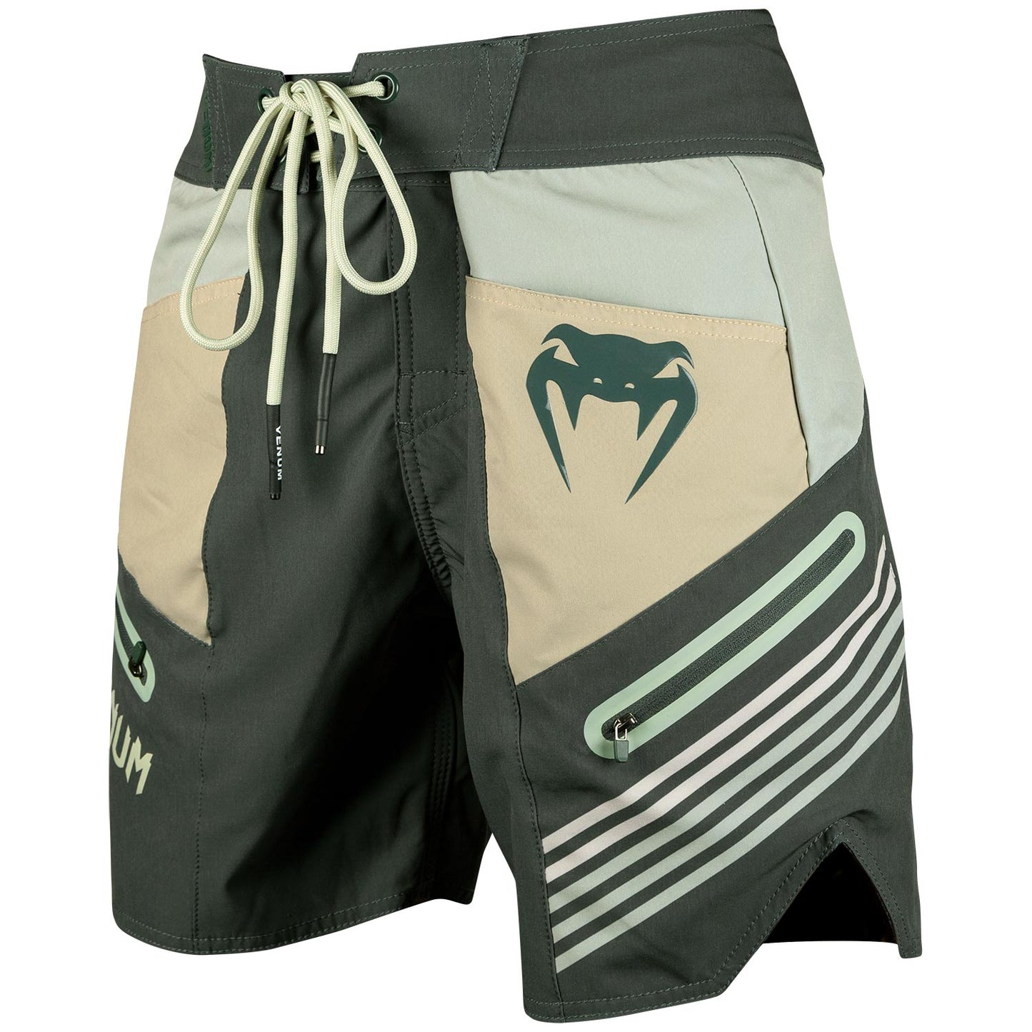 Pantaloncini da bagno Venum cargo - dark_khaki_beige_khaki