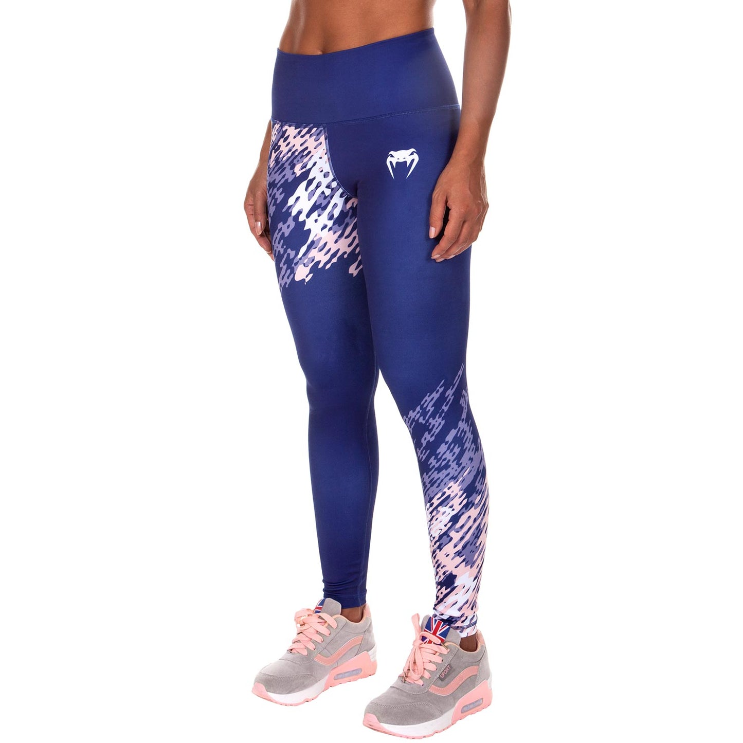 Leggings Venum Neo Camo - Blu navy/Corallo