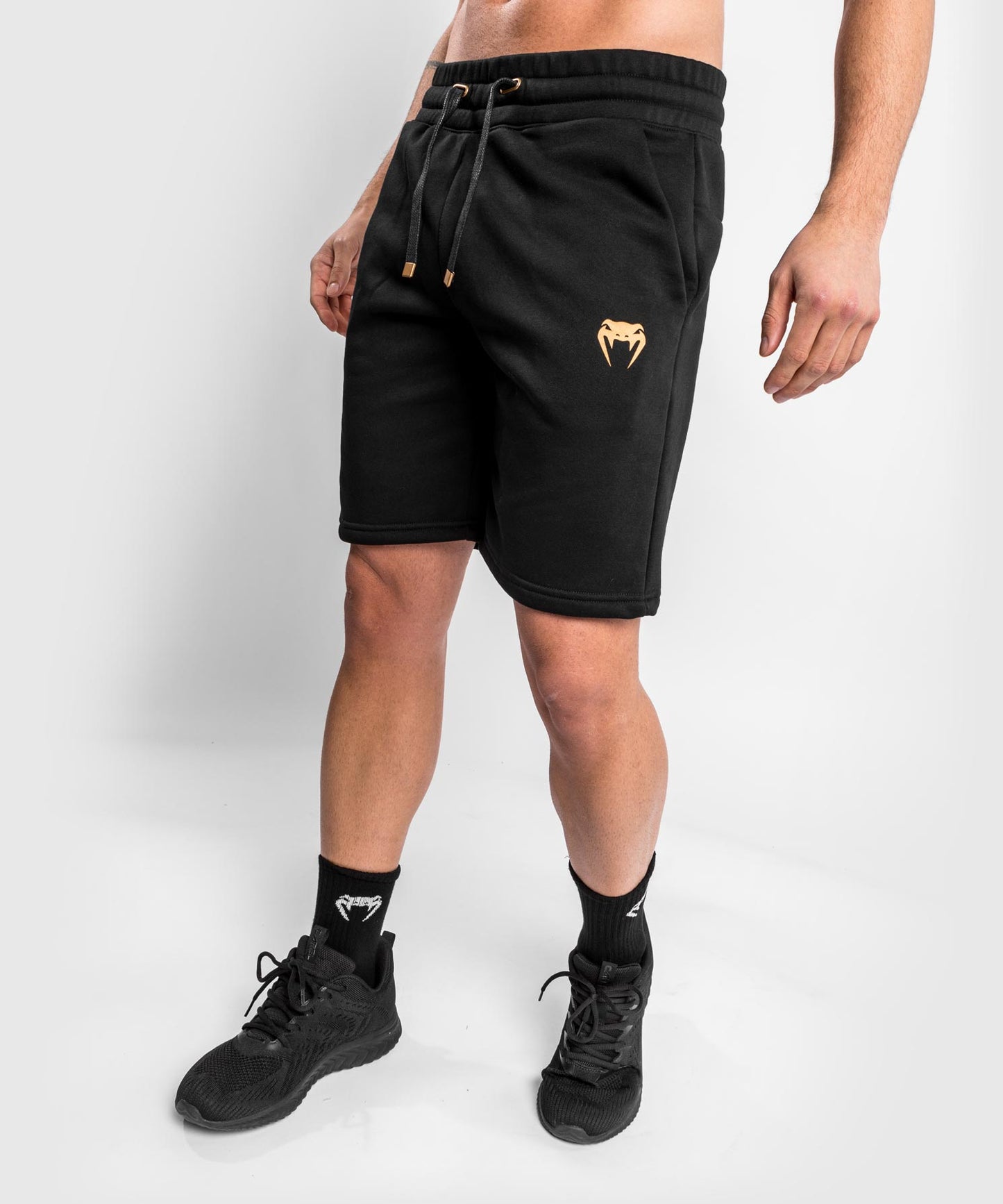 Pantaloncini Venum Classic in cotone - Nero/Bronzo