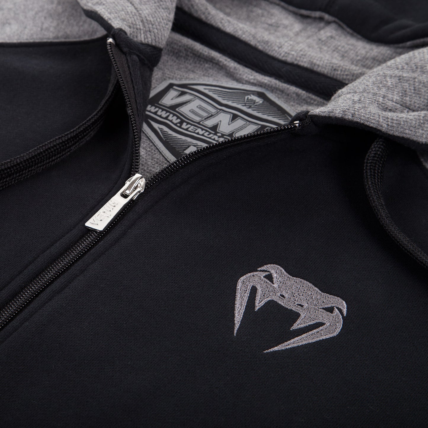 Venum Contender Felpa con cappuccio - Nero/Grigio