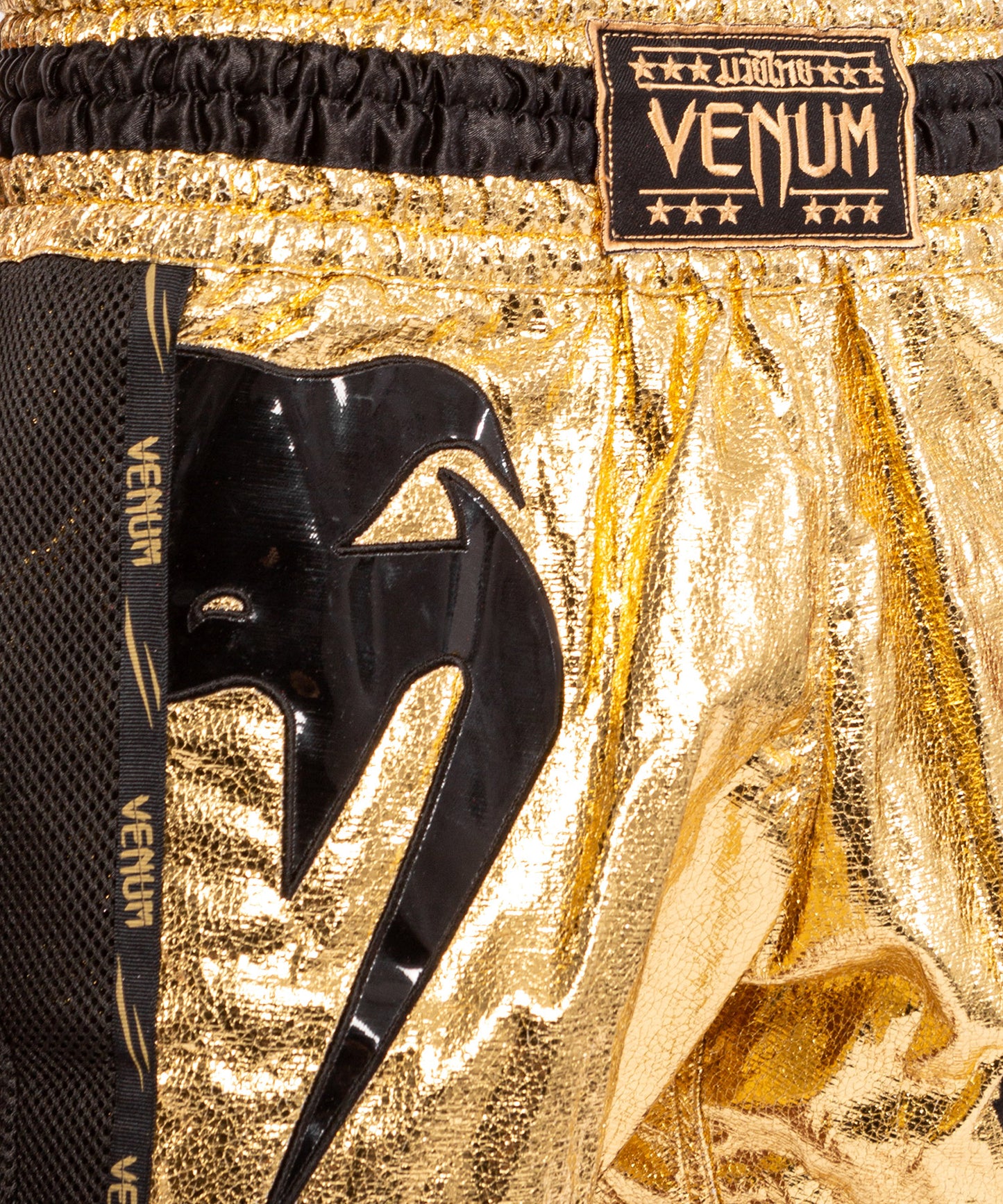 Pantaloncini da Muay Thai Venum Giant Foil - Oro/Nero
