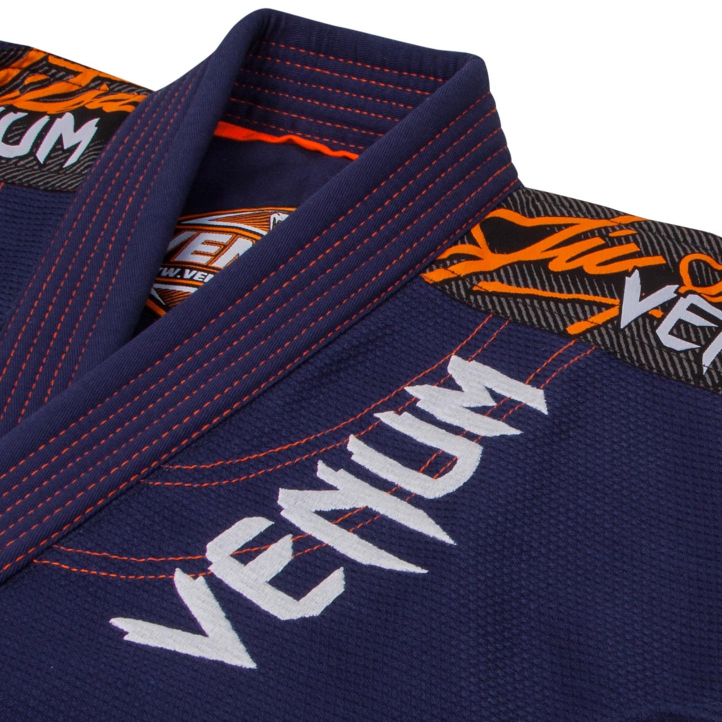 Venum Challenger 3.0 BJJ GI - Blu navy/Arancione