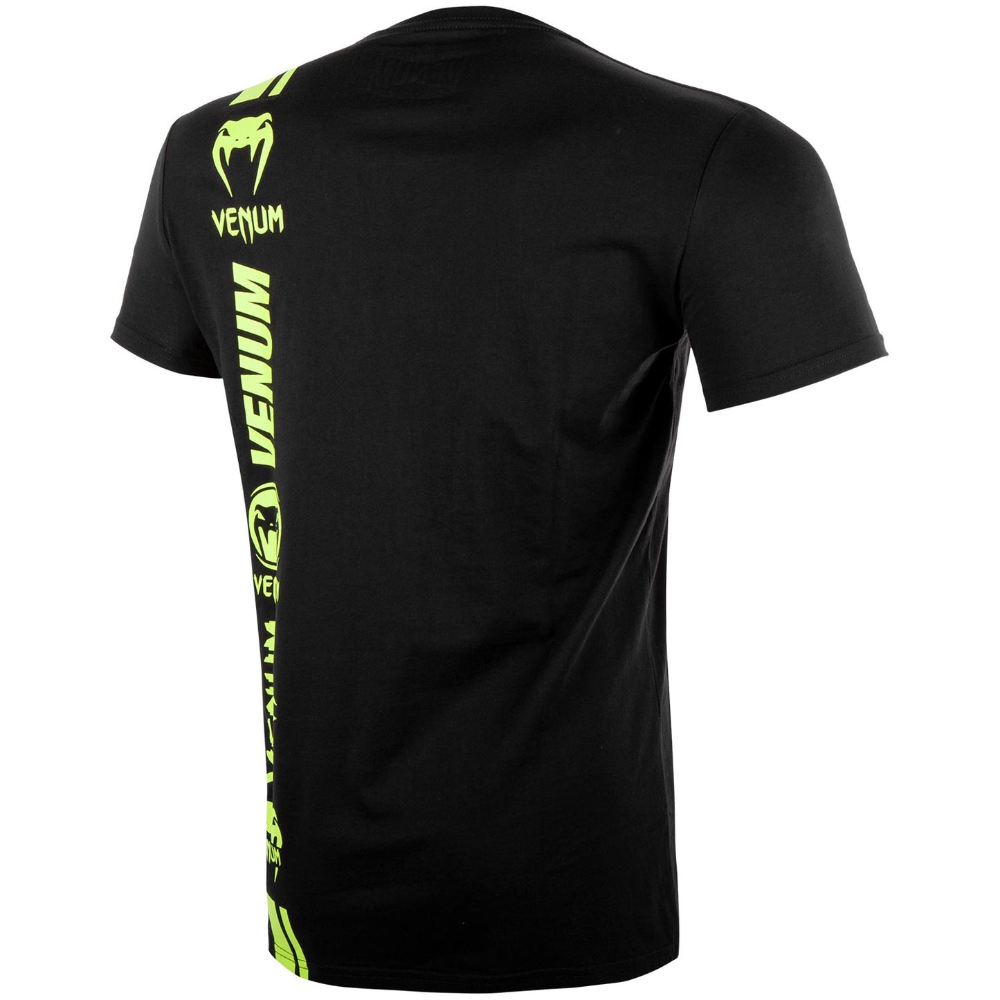 T-shirt Venum Logo - Nero/Giallo neo