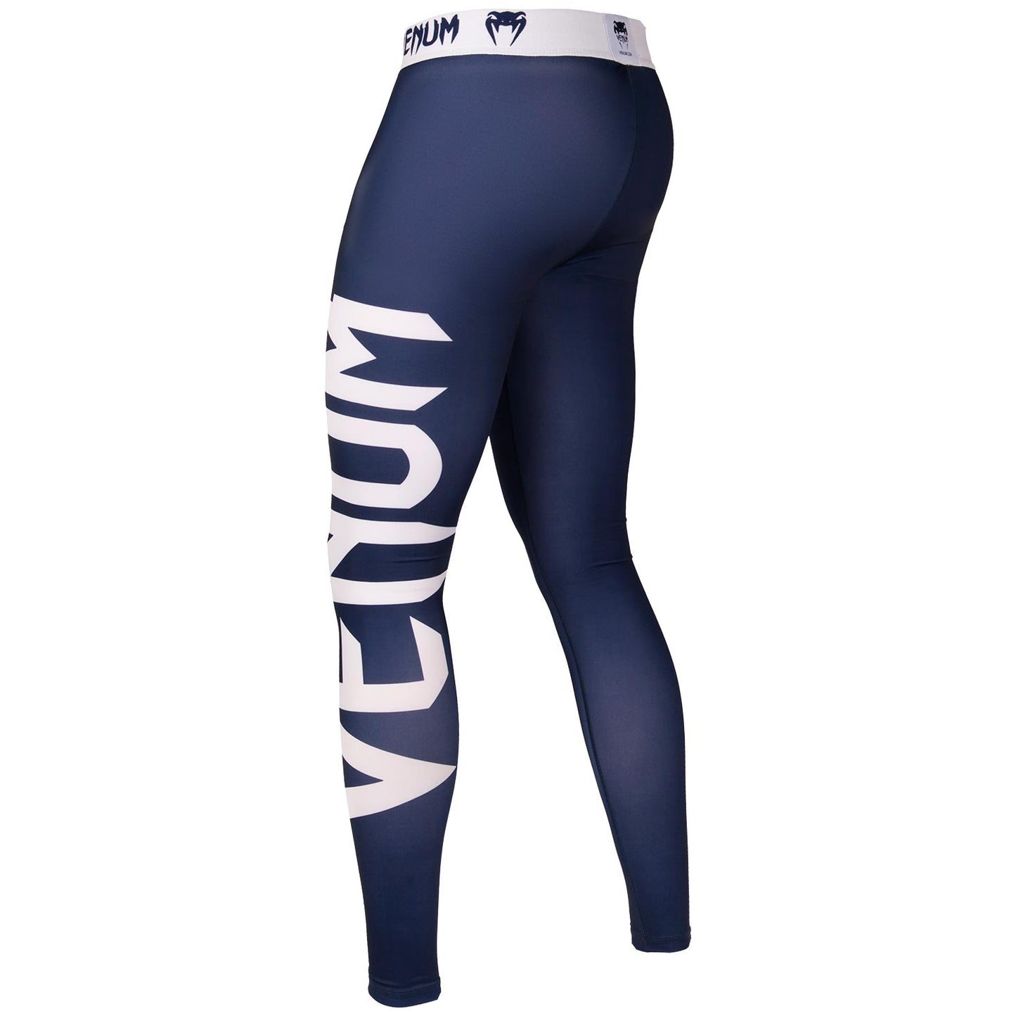 Pantaloni a compressione Venum Giant - Blu navy/Bianco