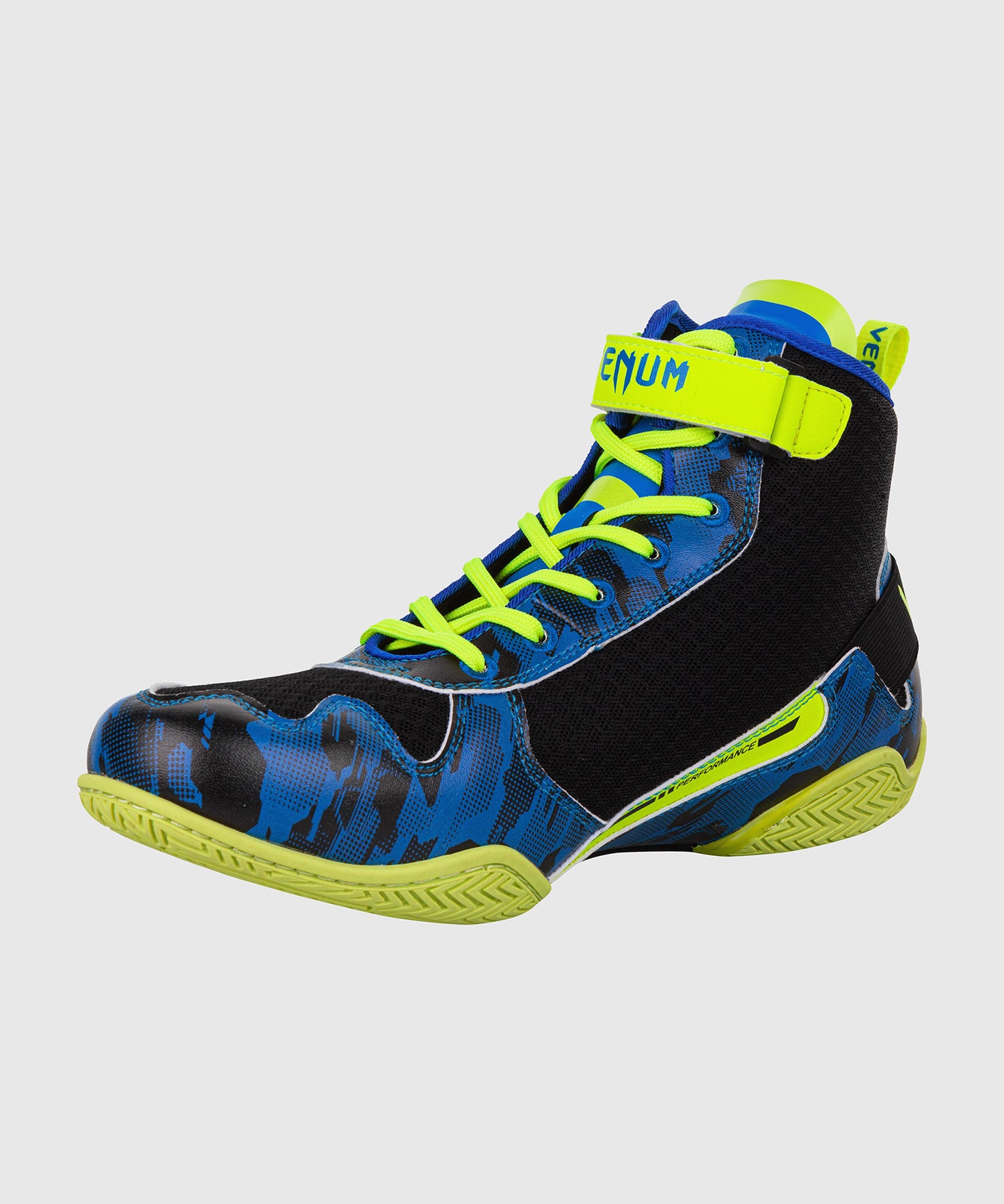 Scarpe da Pugilato Giant Low Loma Edition Venum - Blu/Giallo