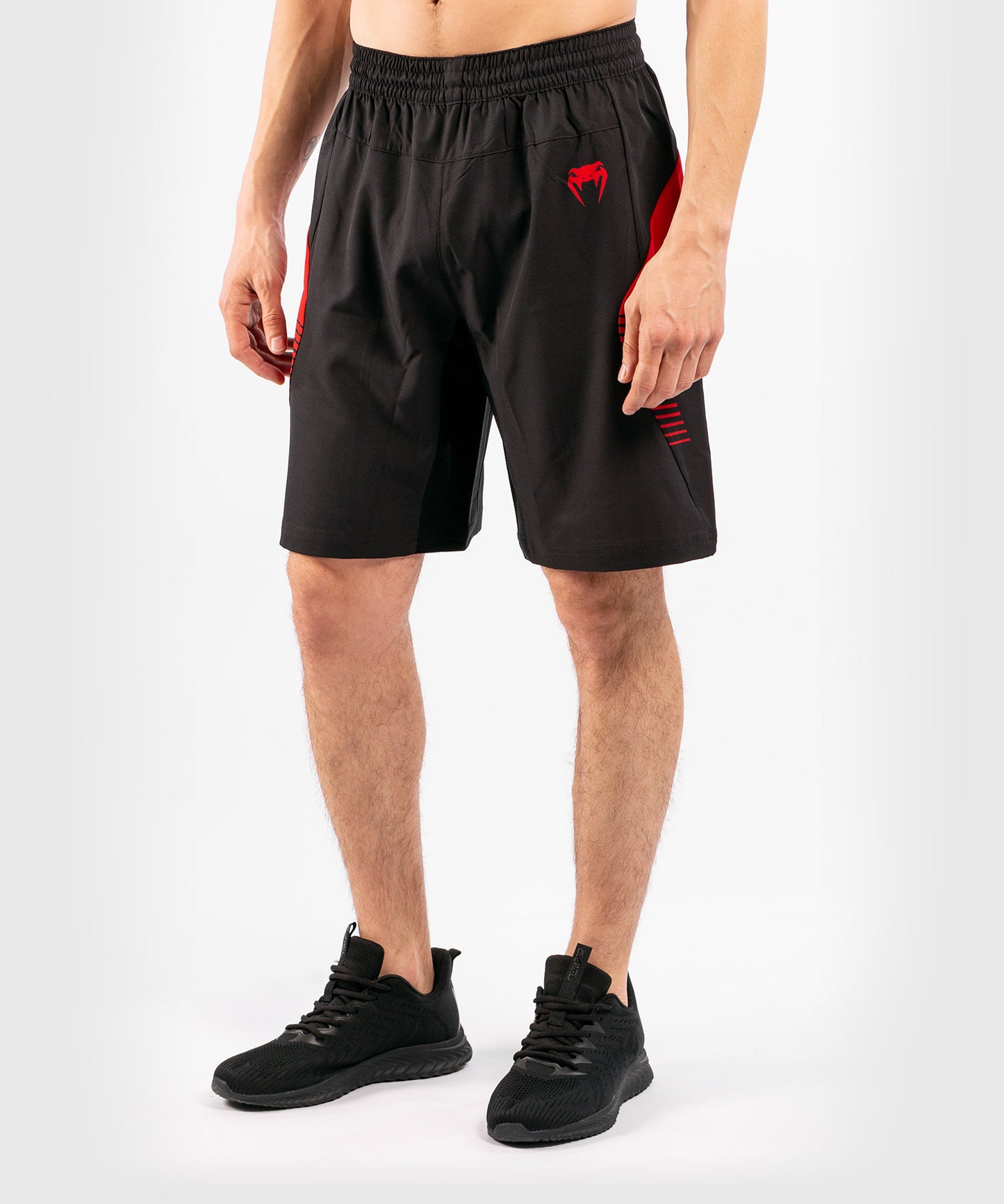 Pantaloncini da combattimento Venum No Gi 3.0 - Nero/Rosso