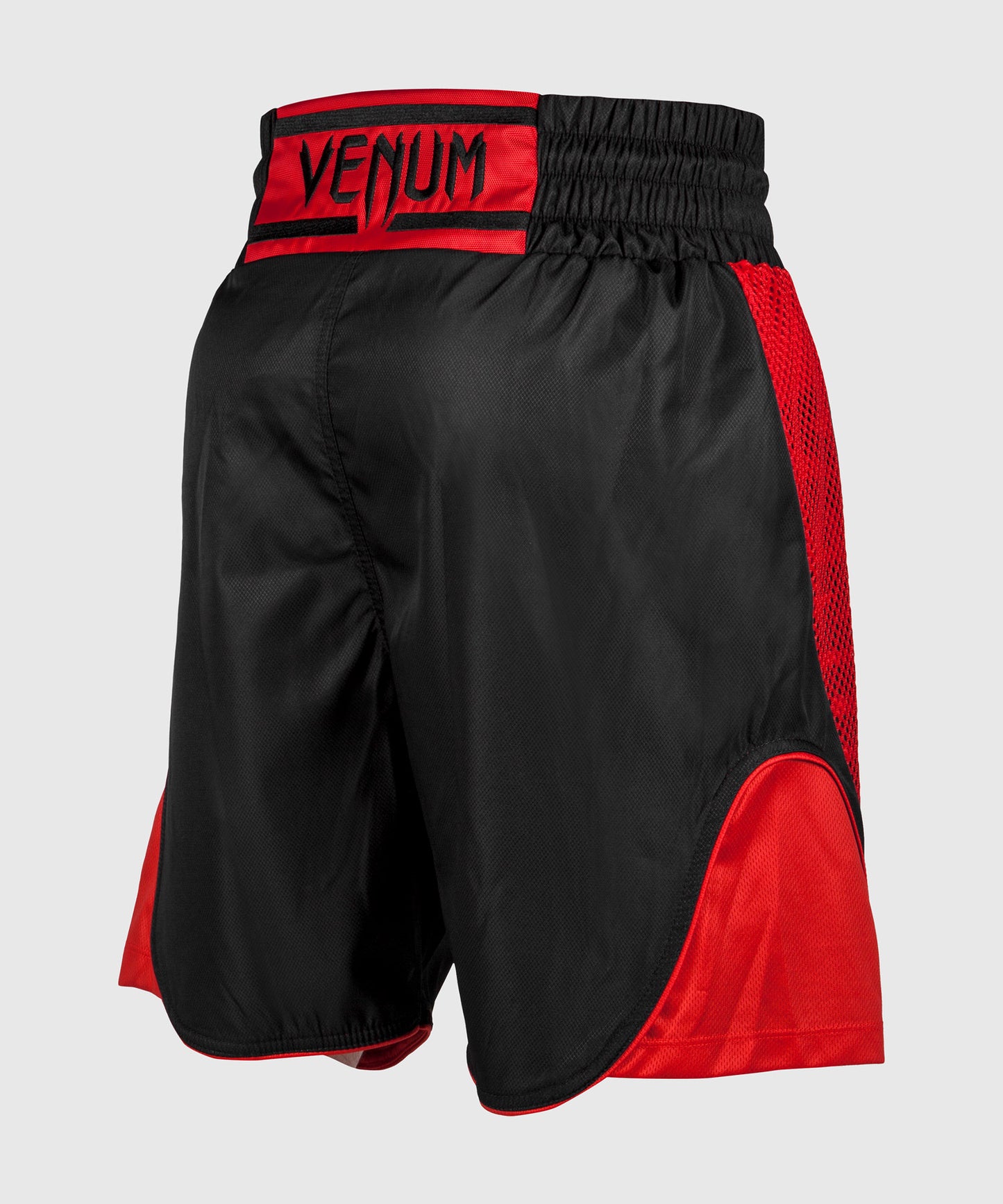 Pantaloncini da boxe Venum Elite - Neri/Rossi