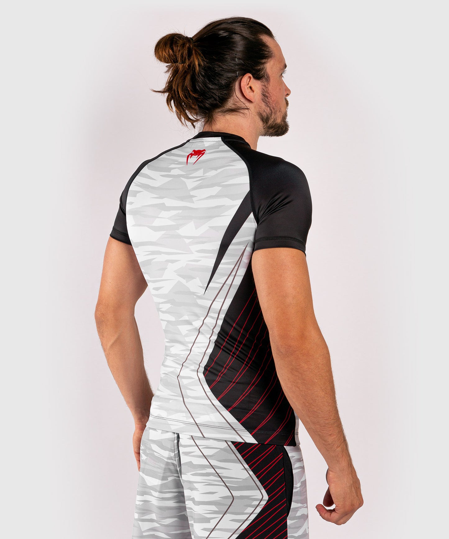 Rashguard Venum Contender 5.0 - maniche corte - White/Camo