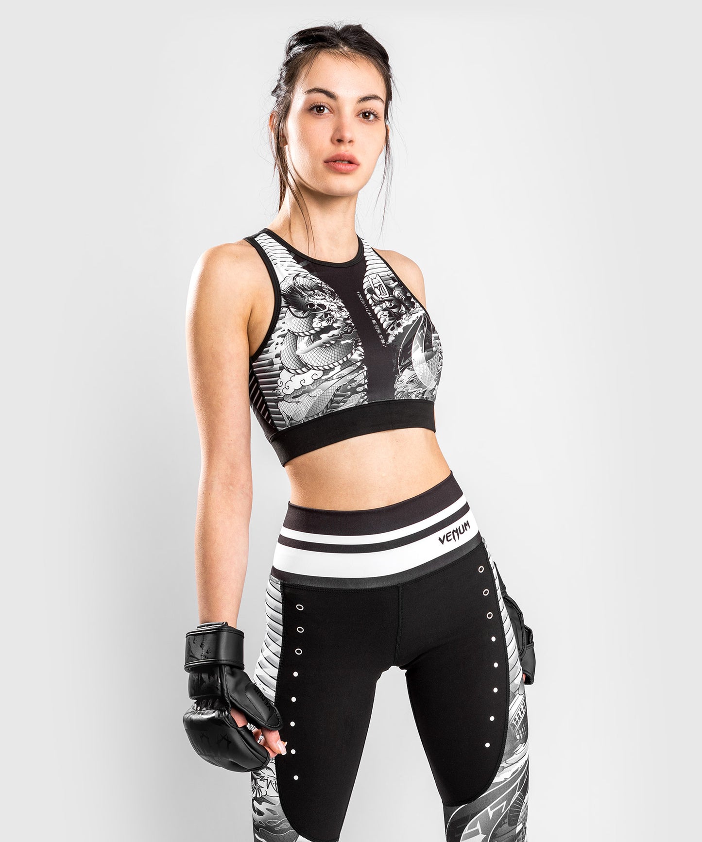 Reggiseno Sportivo Venum YKZ21 - Nero/Bianco