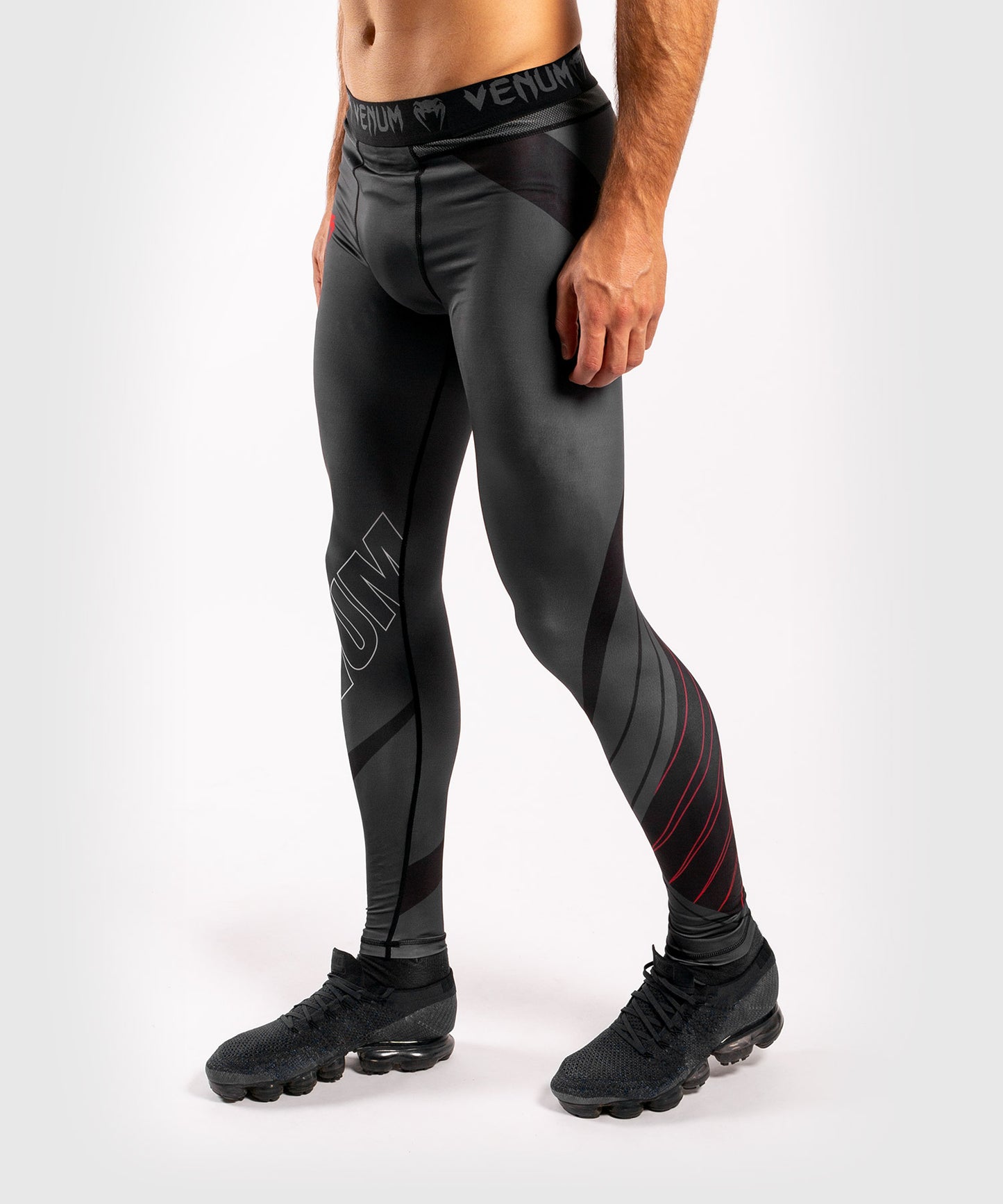 Leggings Venum Contender 5.0 - Nero/Rosso