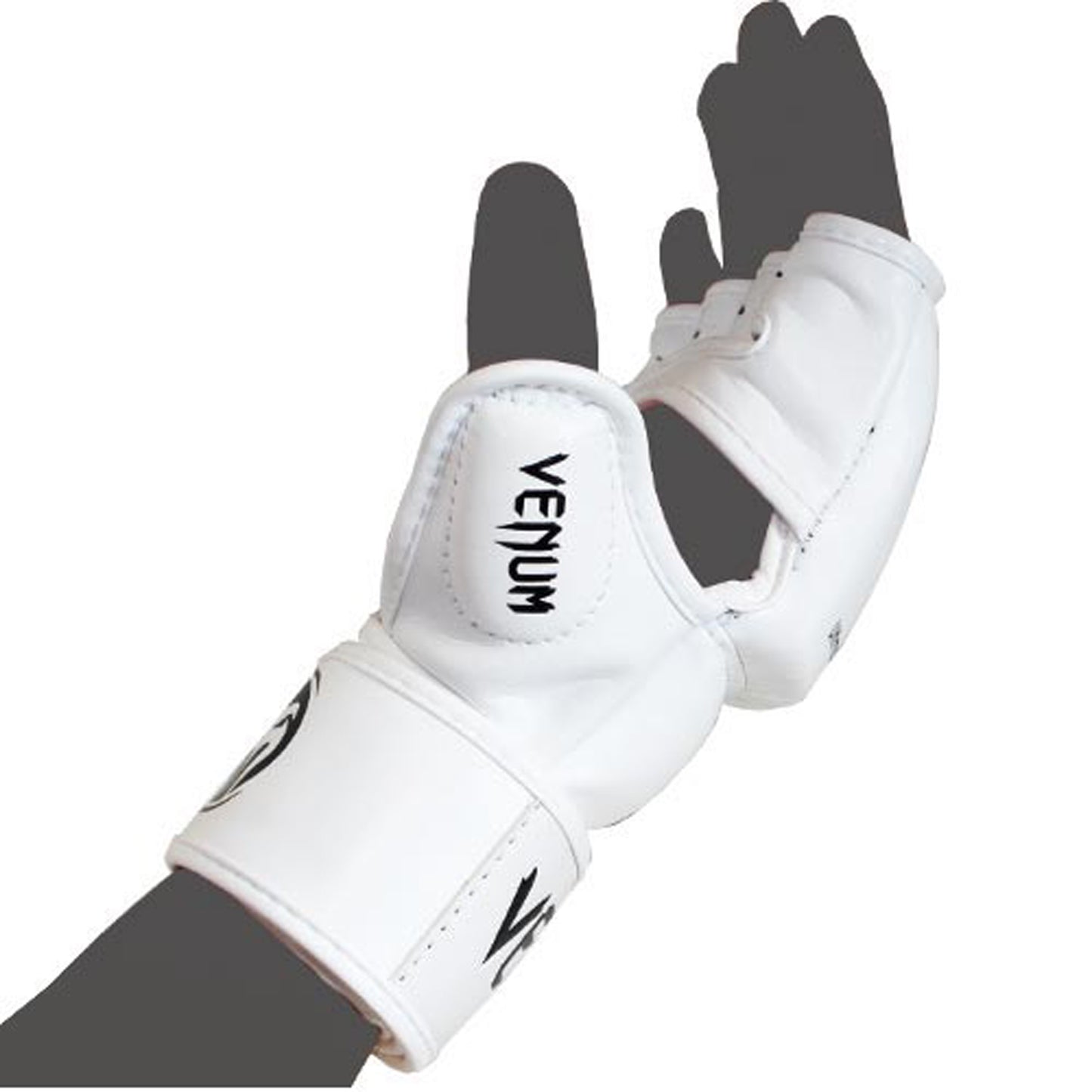 Guanti Venum Impact MMA - Pelle Skintex - Bianco