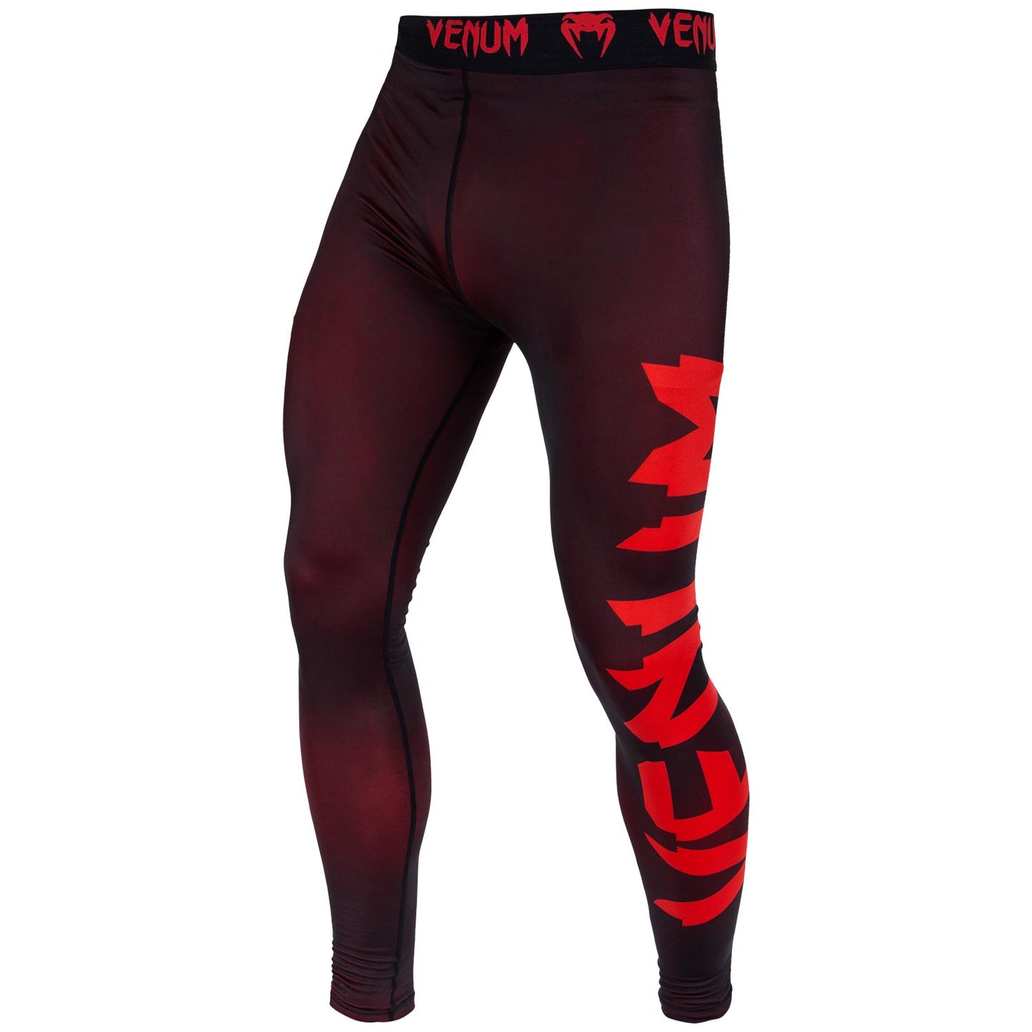 Pantaloni a compressione Venum Giant - Nero/Rosso