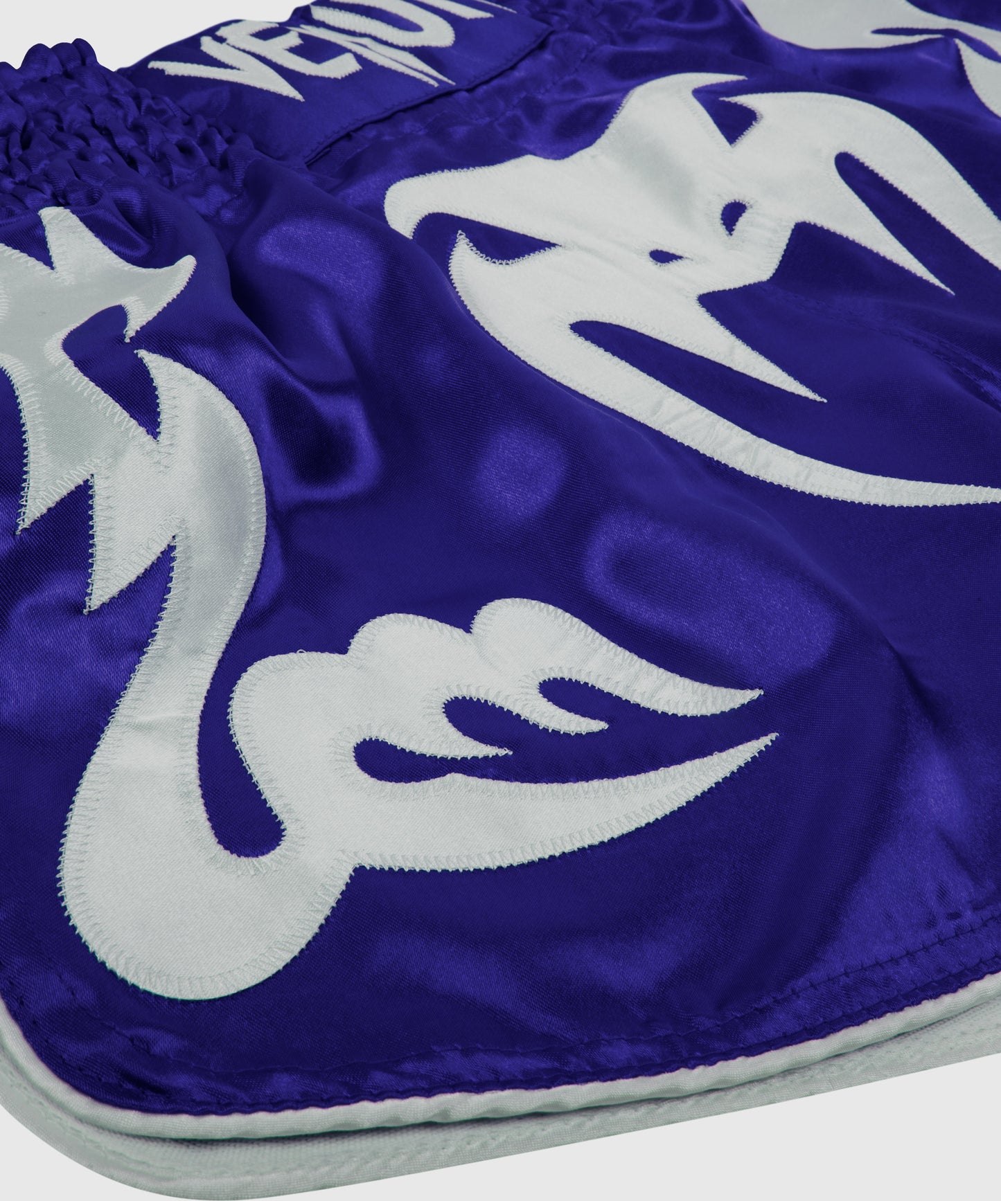 Pantaloncini da Muay Thai Venum Bangkok Inferno - Blu/Ghiaccio
