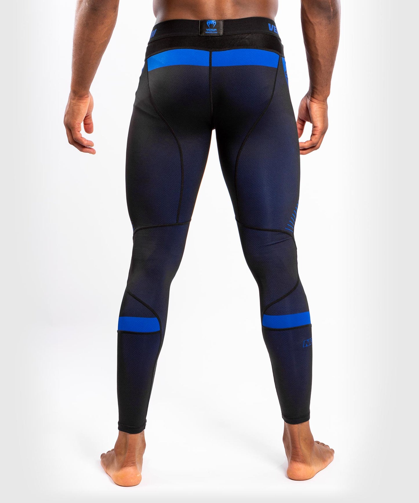 Pantaloni a compressione Venum No Gi 3.0 - Nero/Blu