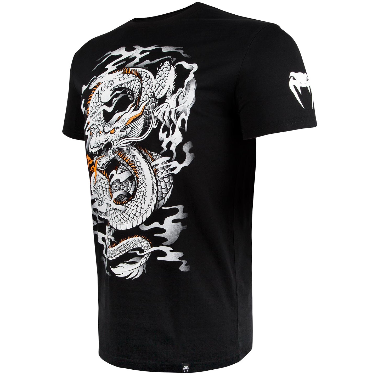 T-shirt Venum Dragon's Flight - Nero/Bianco
