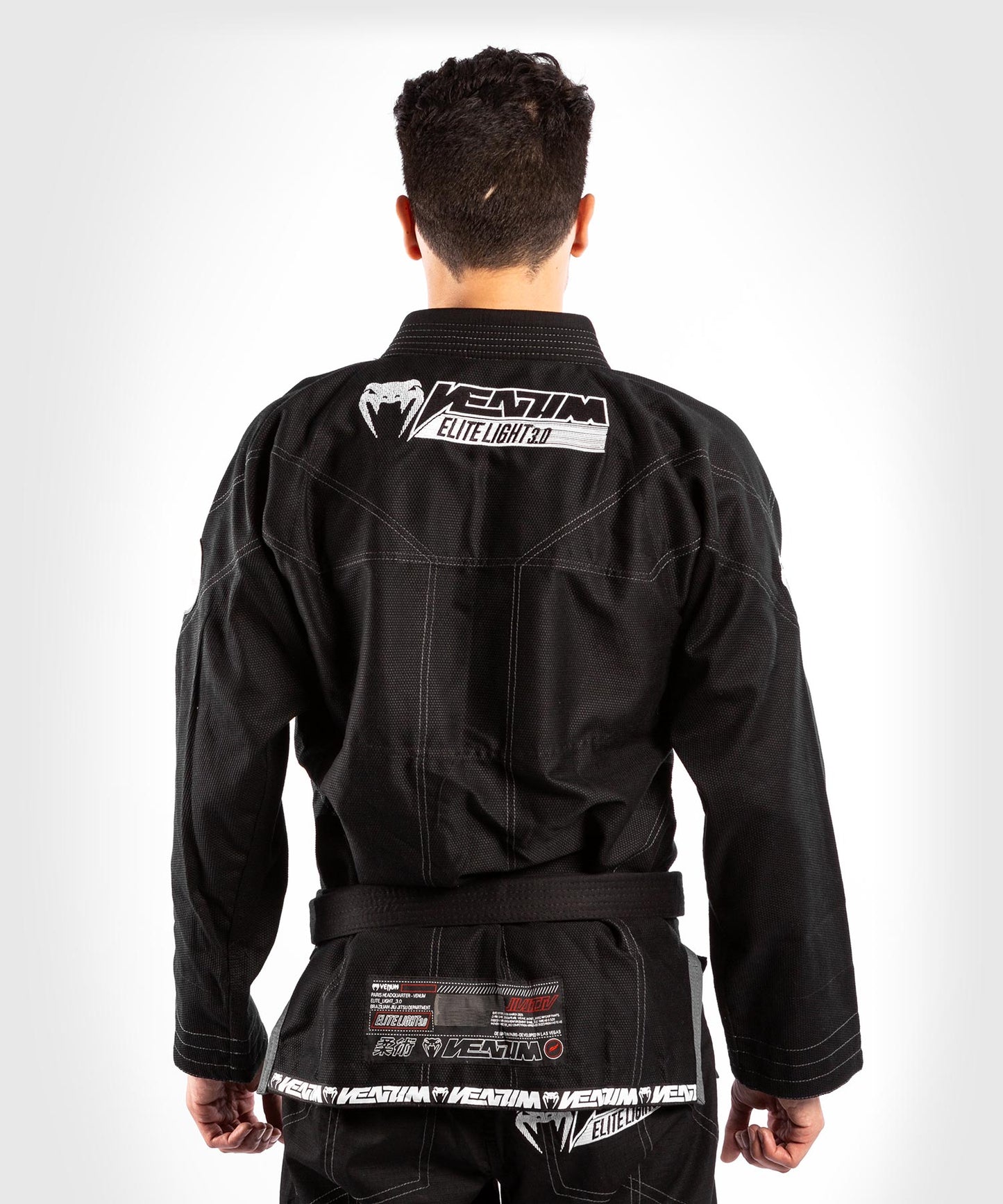 Kimono Venum Elite 3.0 Light BJJ - Nero