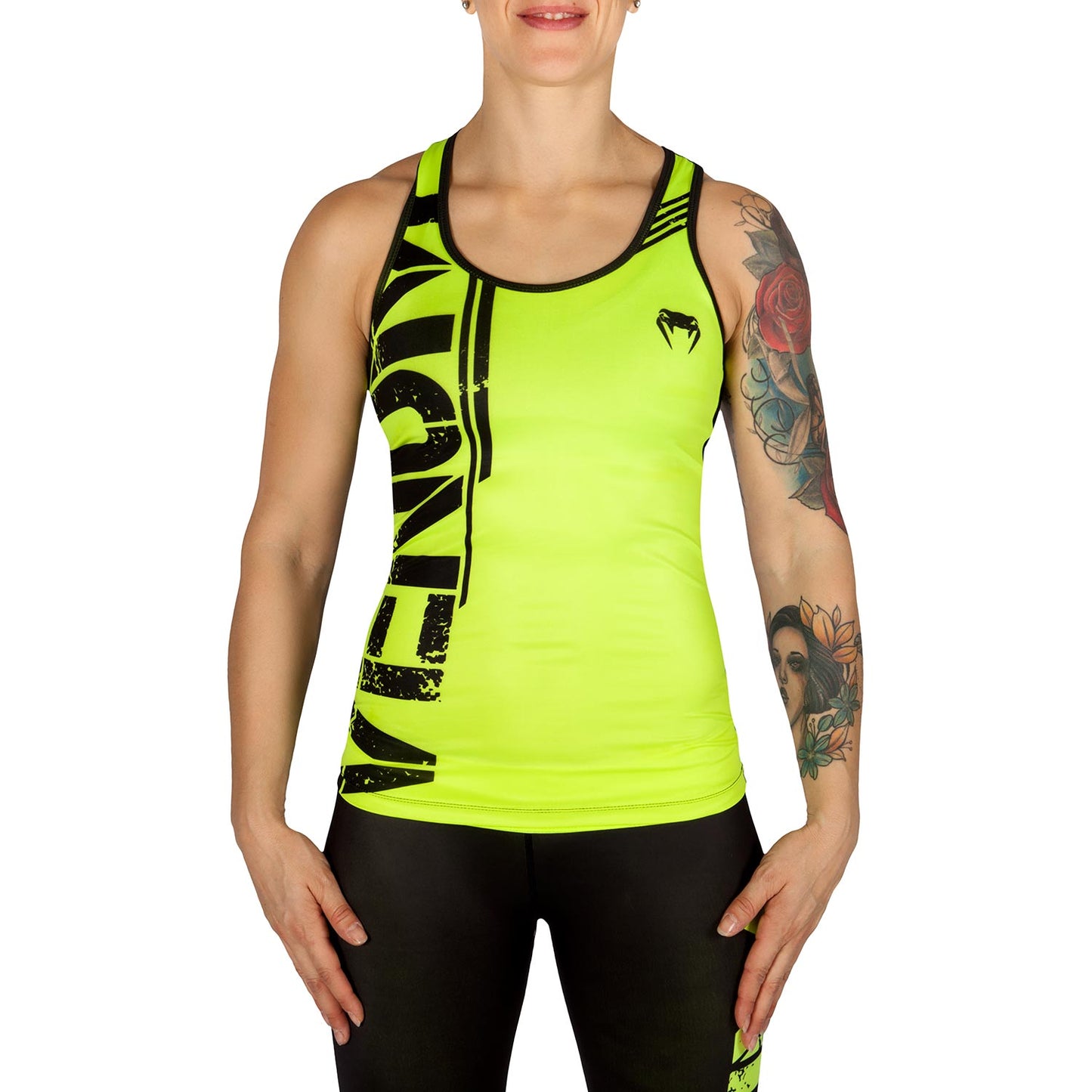 Canotta Venum Power - Giallo neo/Nero