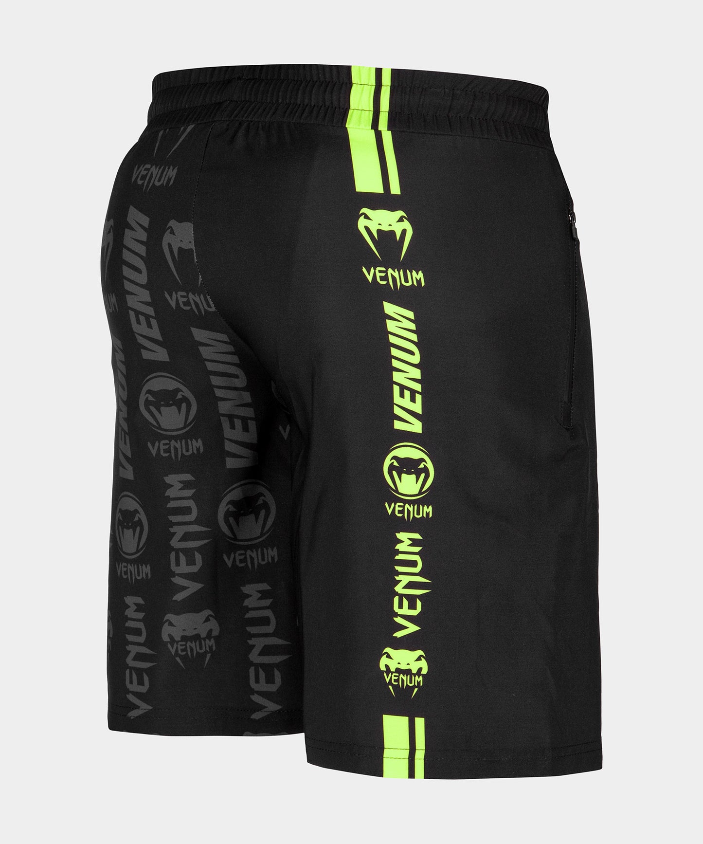 Pantaloncini Palestra Venum Logos - Nero/Giallo neo