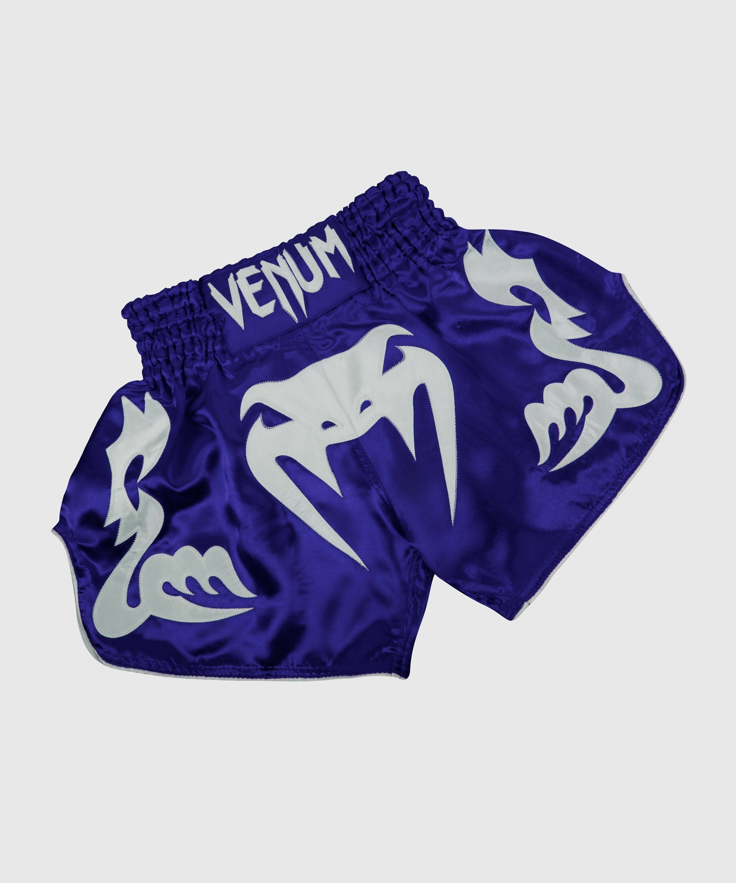 Pantaloncini da Muay Thai Venum Bangkok Inferno - Blu/Ghiaccio